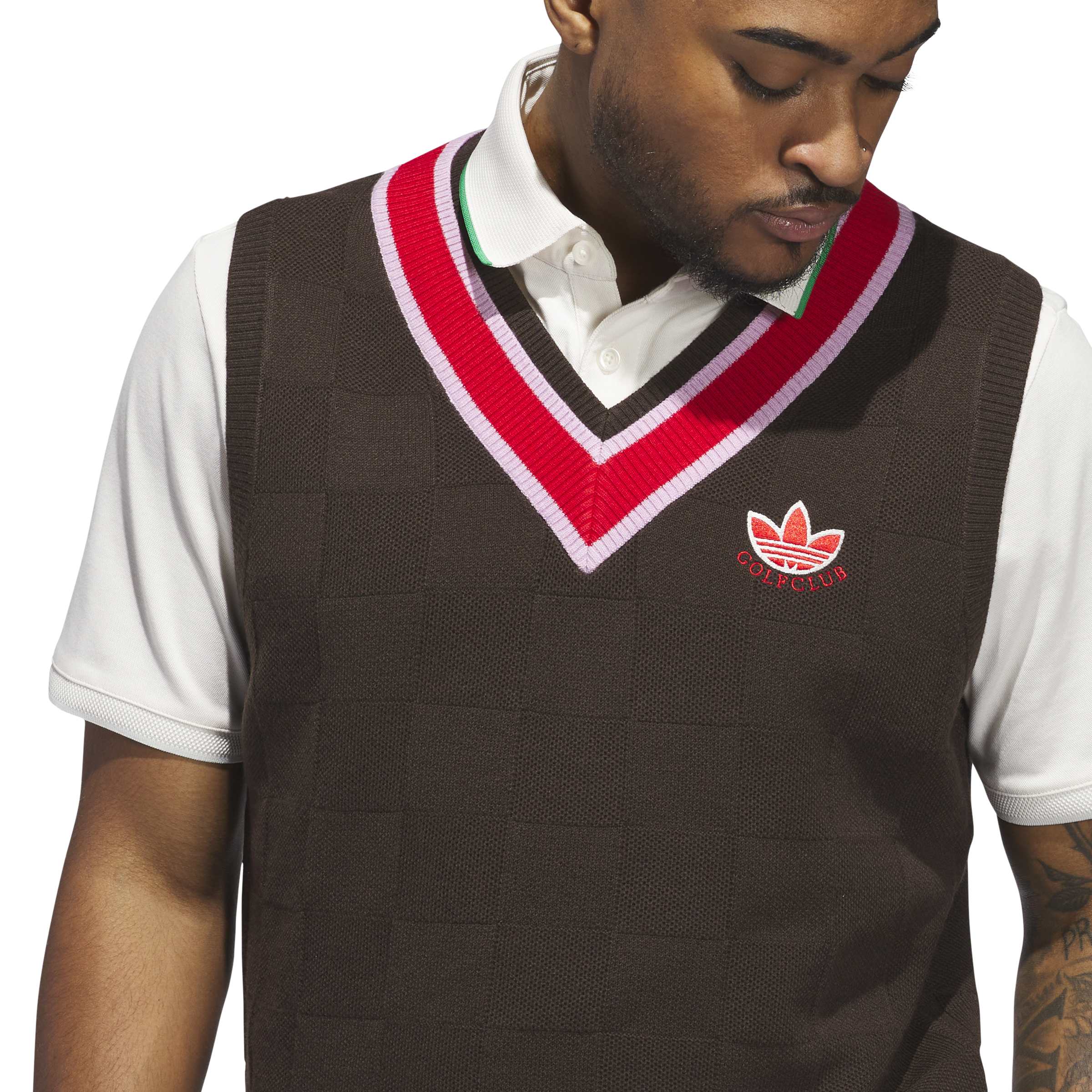 Adidas Golf Mens Originals Knit Vest