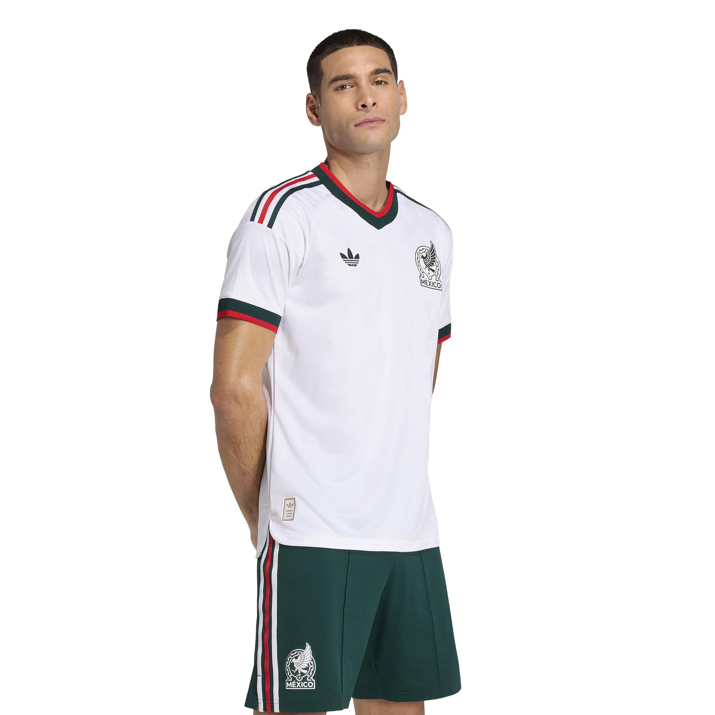 Adidas Mens Mexico 26 Away Authentic Jersey