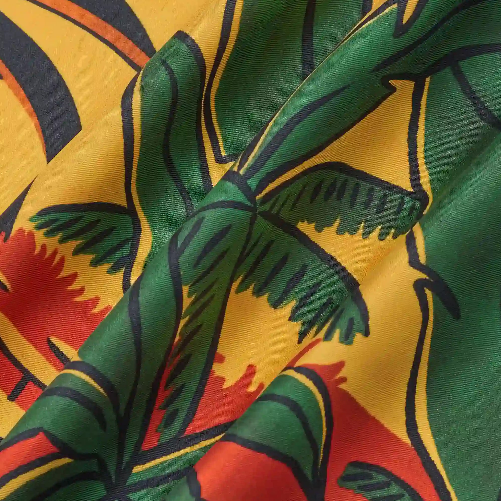 Drôle de Monsieur Foulard Soie Tropicana Tie