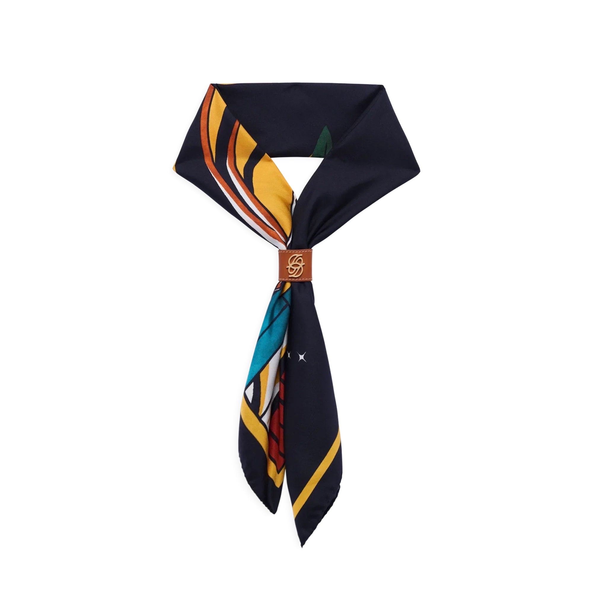 Drôle de Monsieur Foulard Soie Tropicana Tie