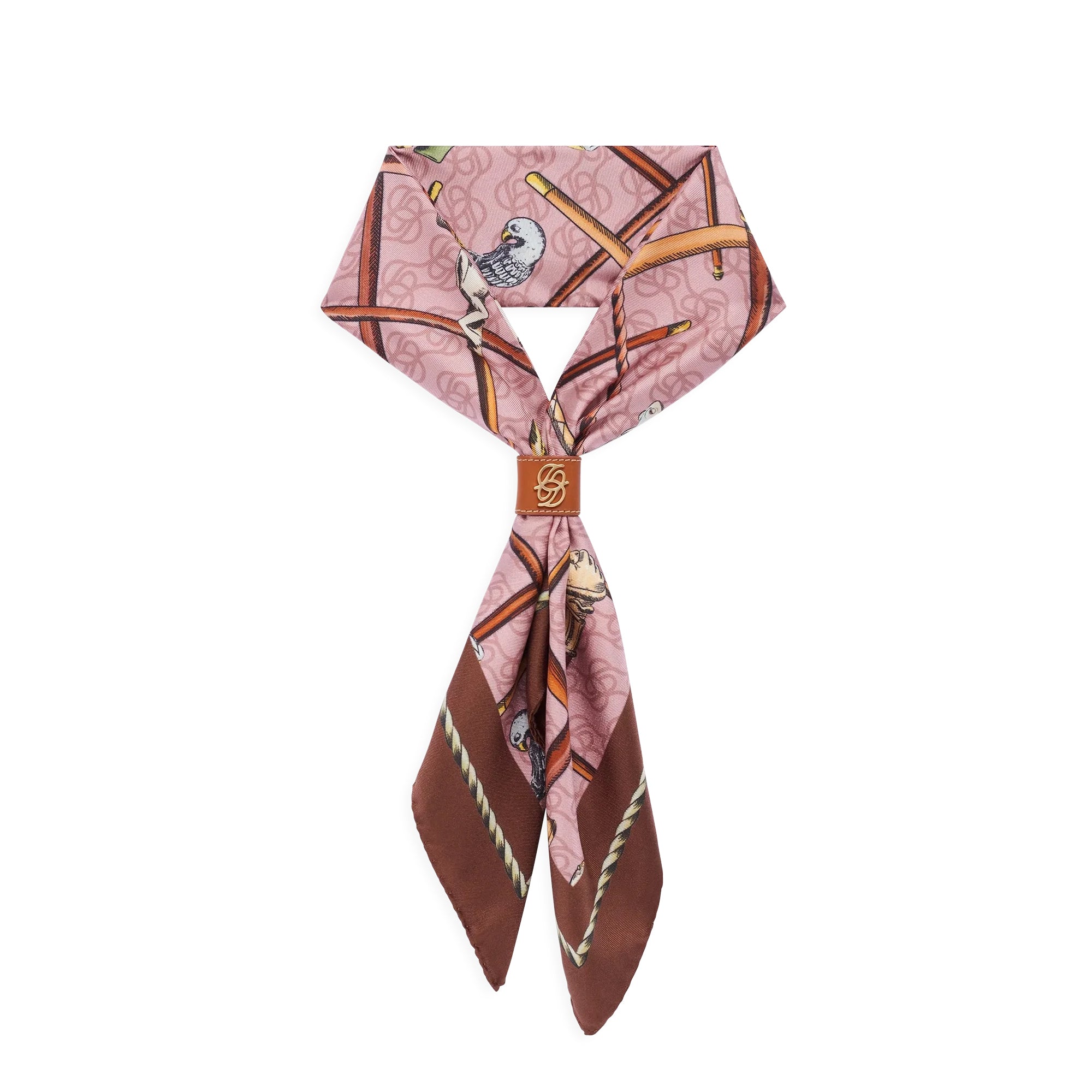 Drôle de Monsieur Foulard Soie Cannes Tie