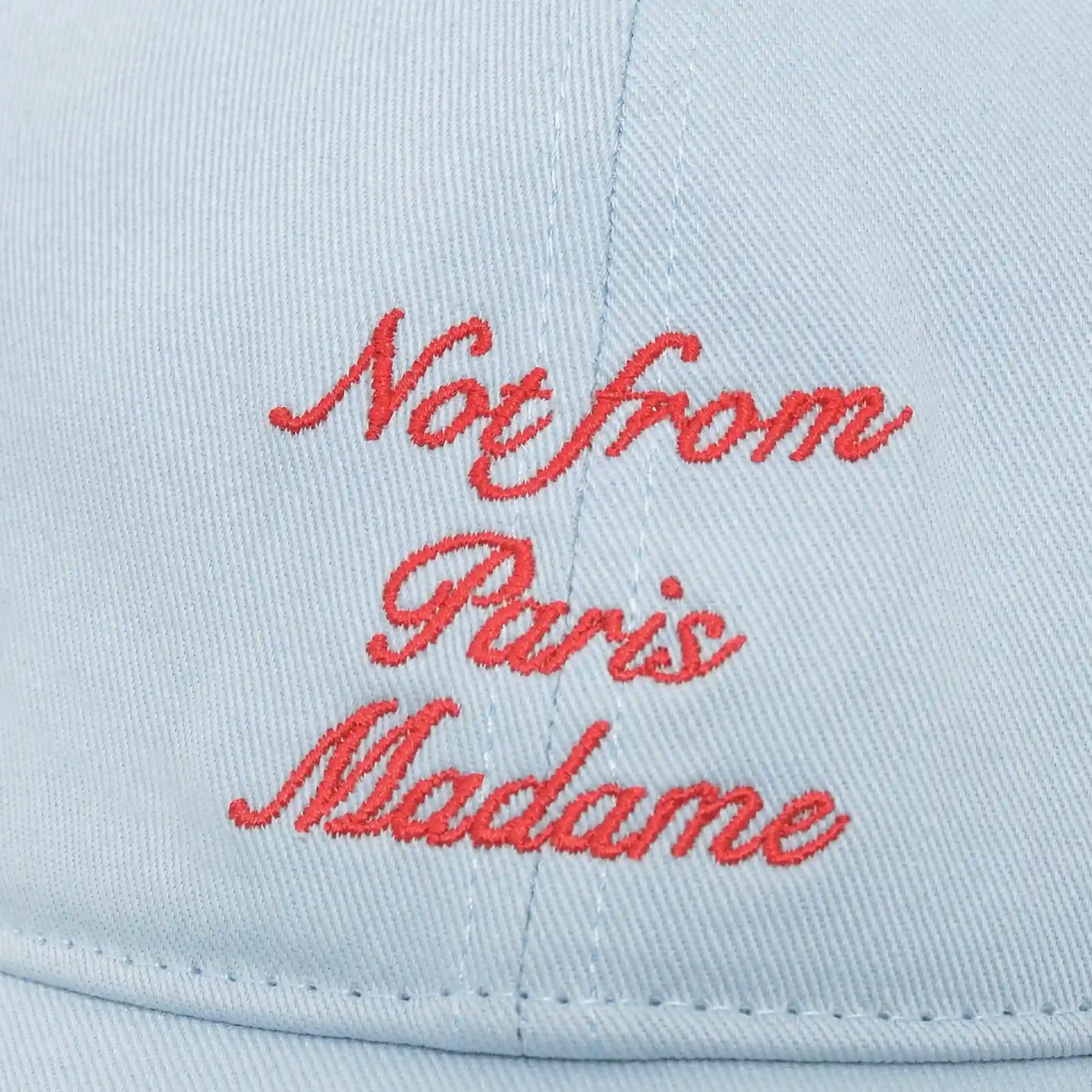 Drôle de Monsieur Casquette Slogan Calligraphy Cap
