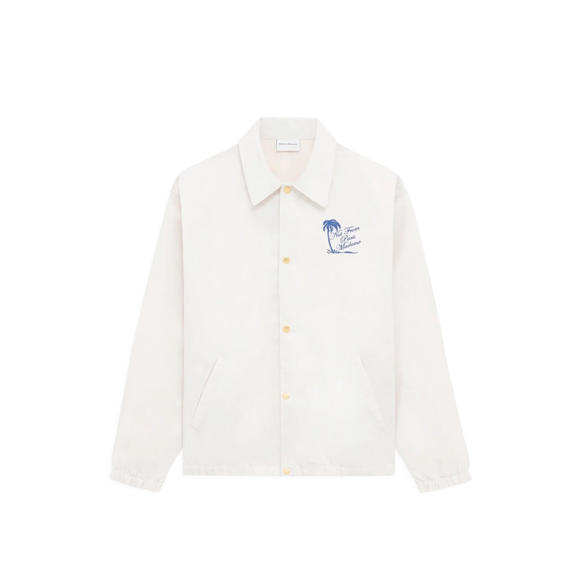 Drôle de Monsieur Mens Vestie Slogan Palmiers Shirt card image