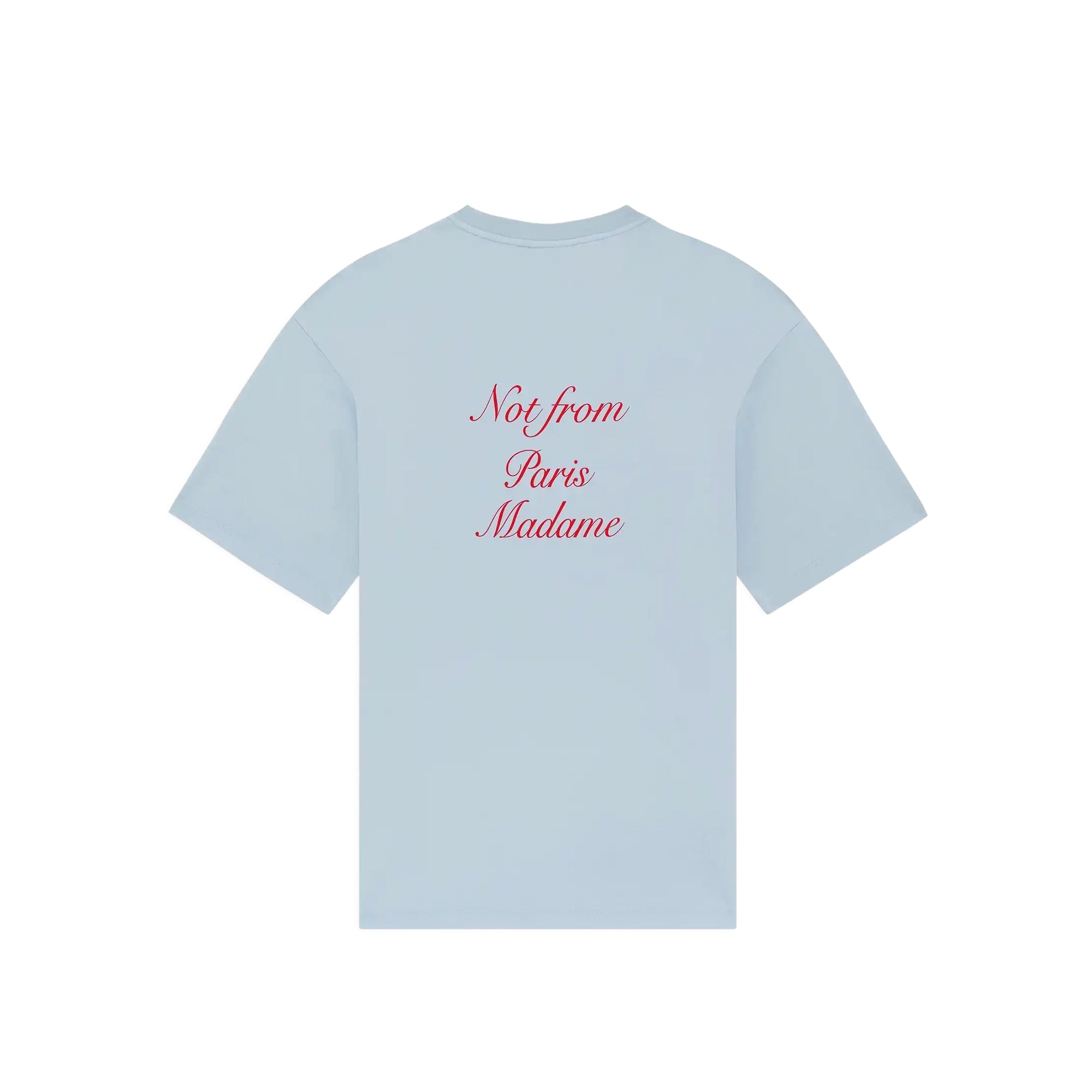 Drôle de Monsieur Mens Slogan Calligraphy Tee