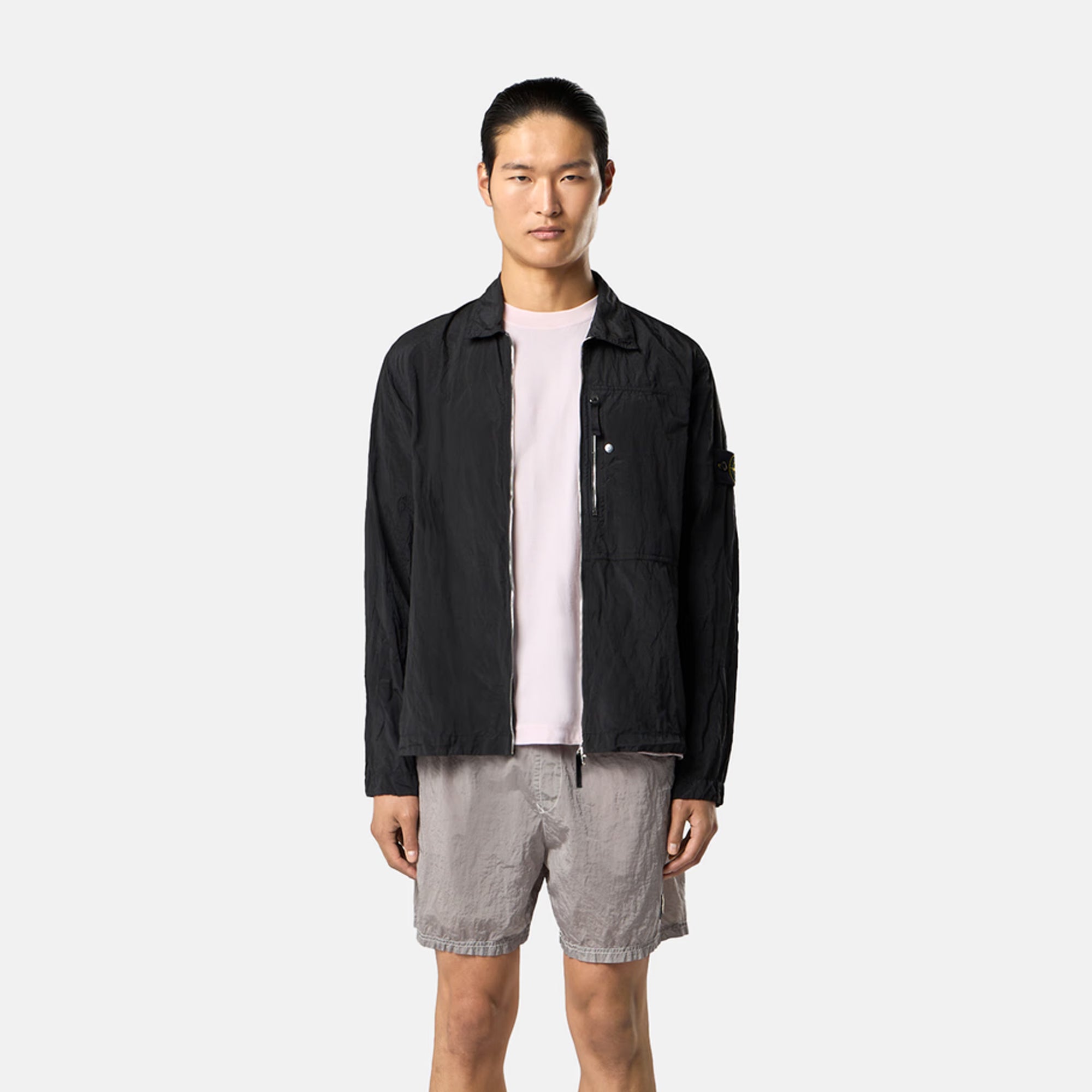 Stone Island Mens Nylon Metal in Econyl Overshirt