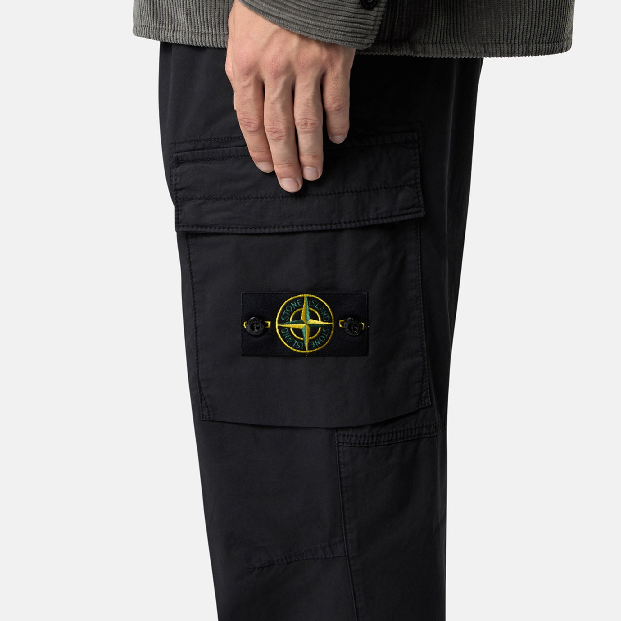 Stone Island Mens Supima Cotton Twill Pants