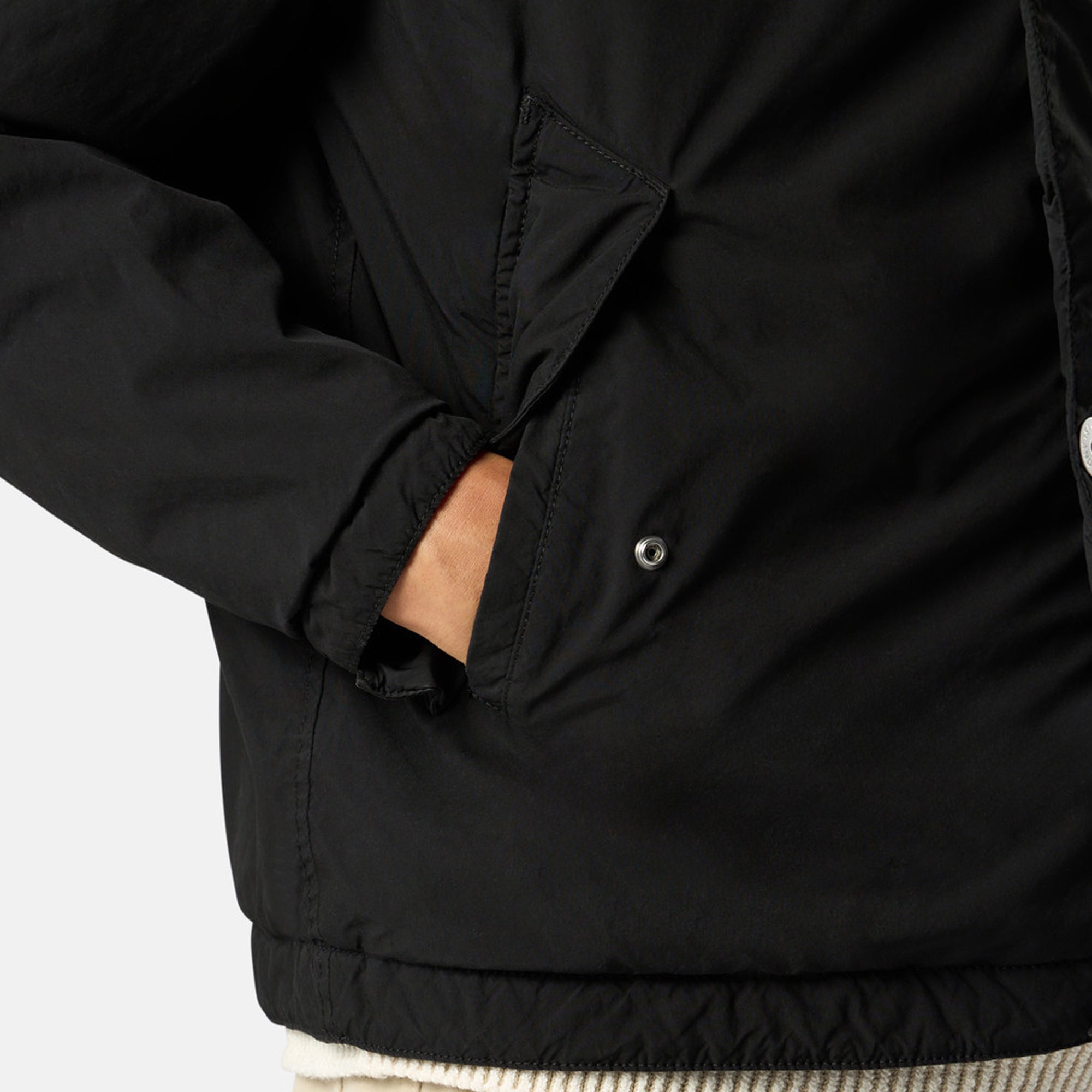 Stone Island Mens Light Compact Touch Poly-TC Jacket