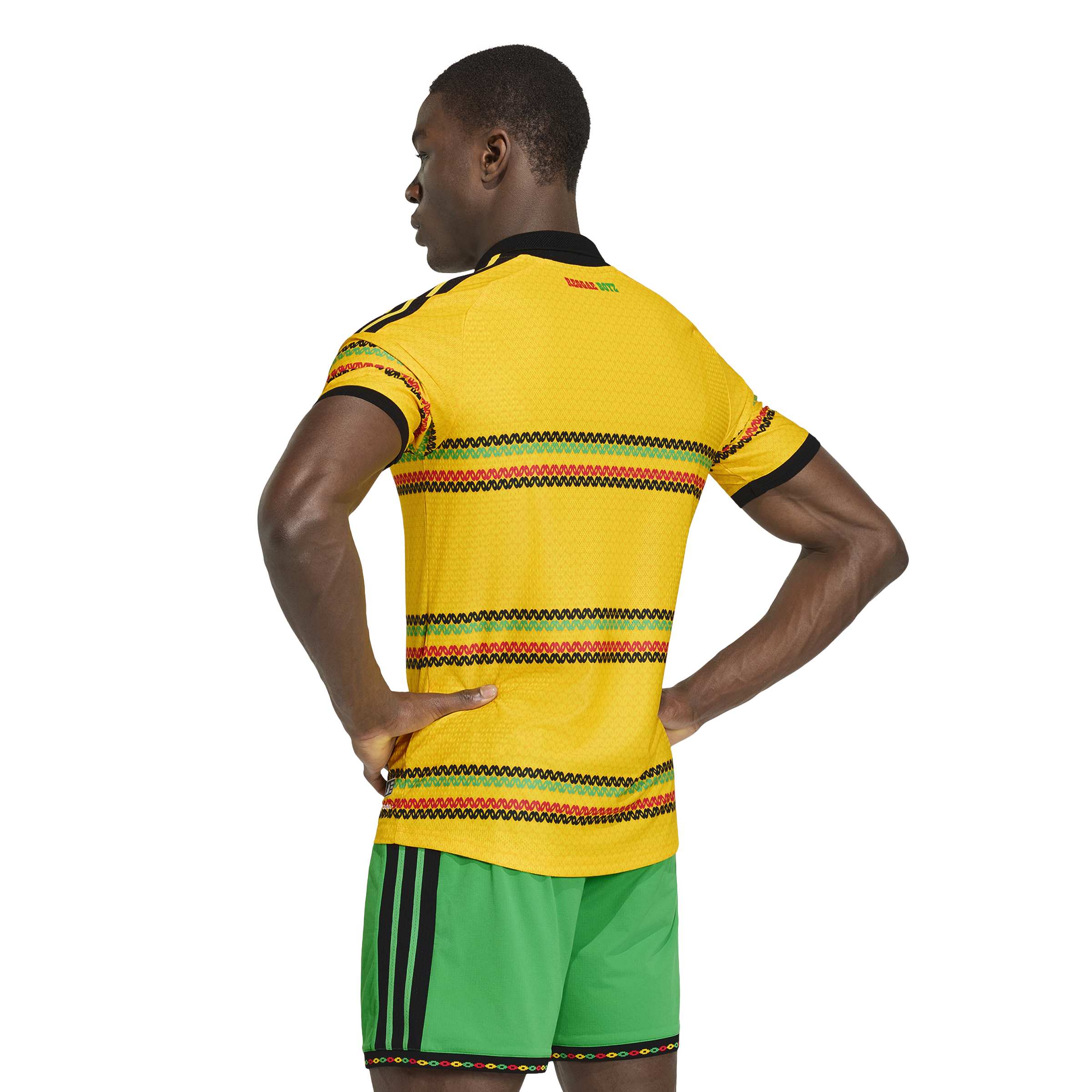 Adidas Mens Jamaica 26 x Bob Marley Home Authentic Jersey