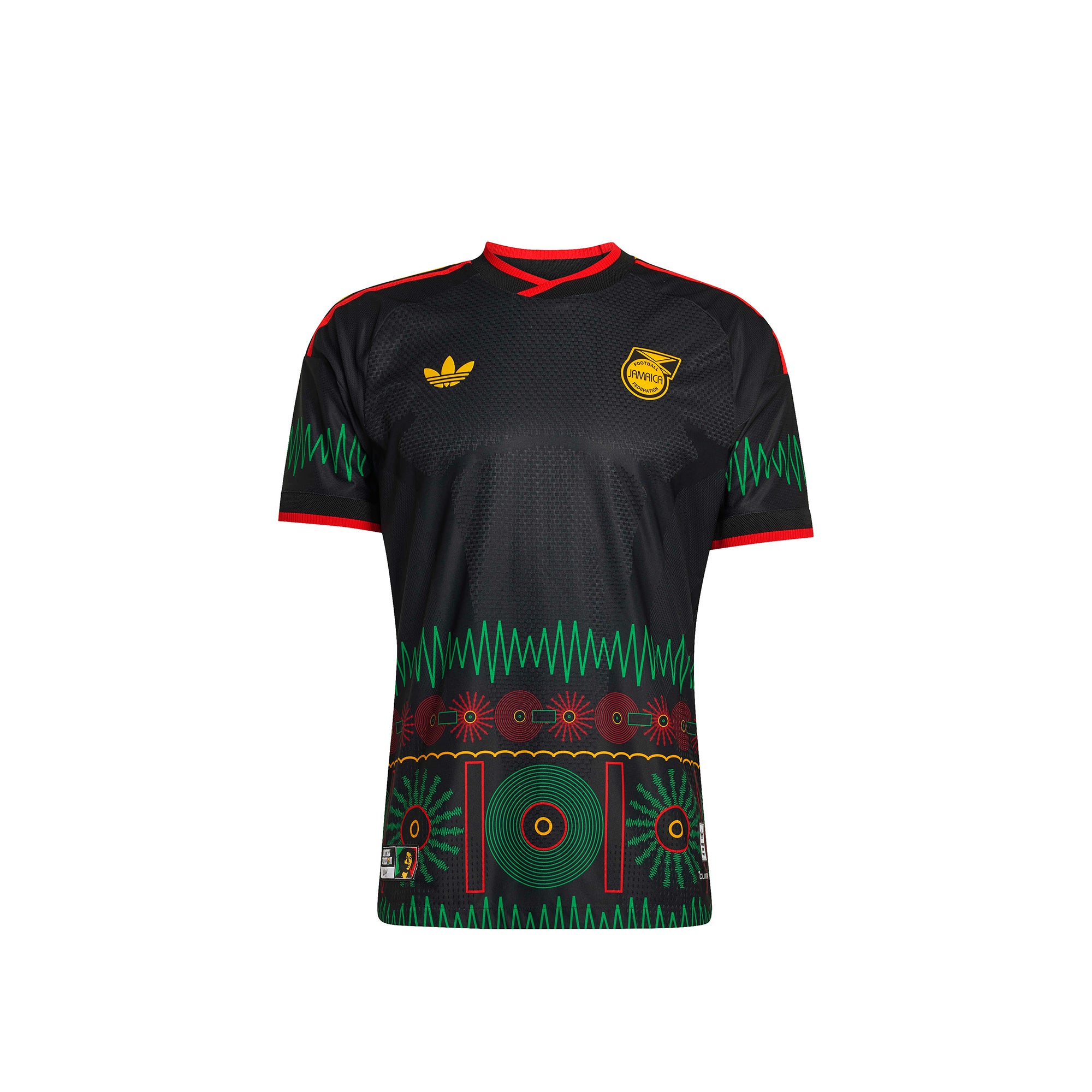 Adidas Mens Jamaica 26 x Bob Marley Away Authentic Jersey