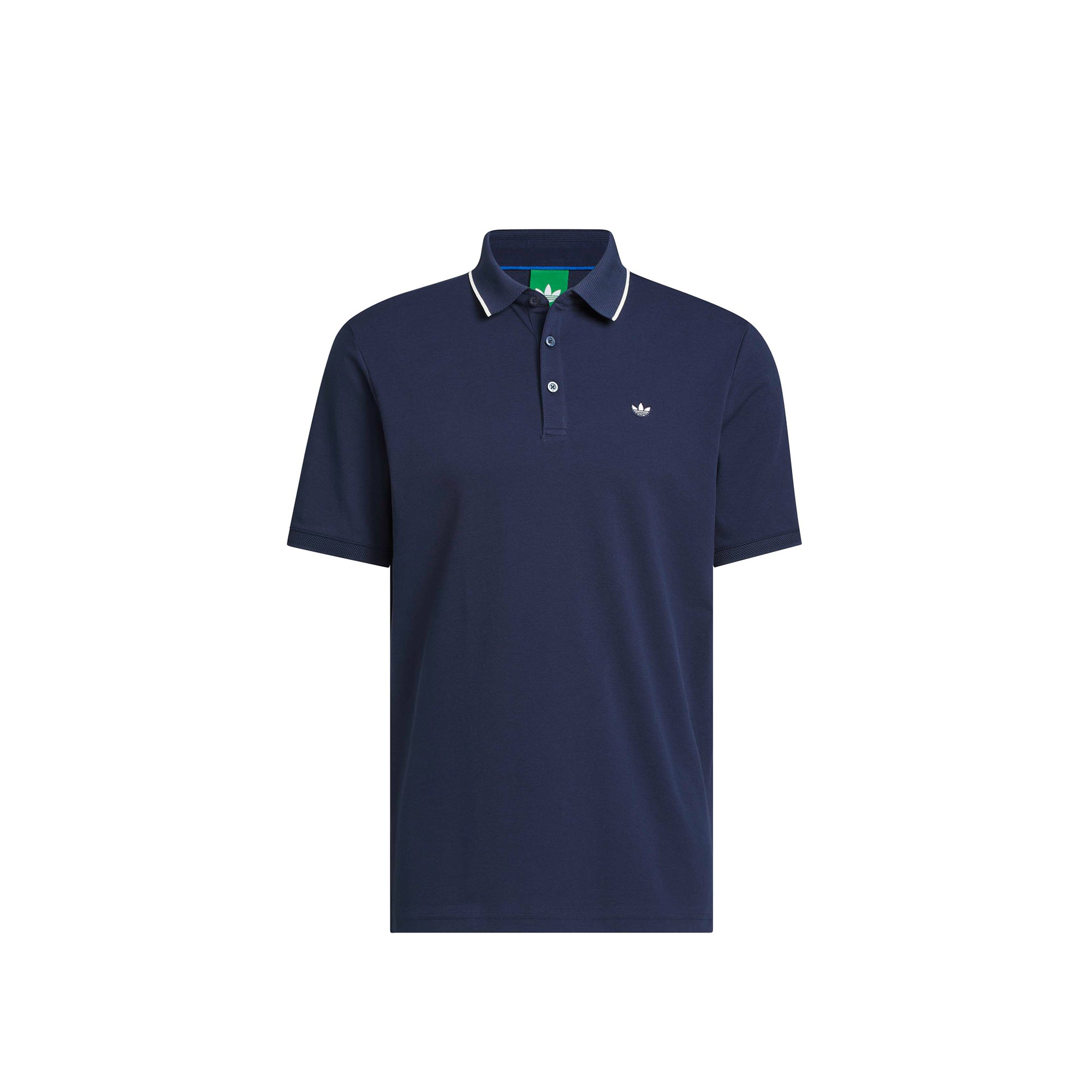 Adidas Golf Mens Originals Twistkit Trefoil Polo Shirt – Extra Butter