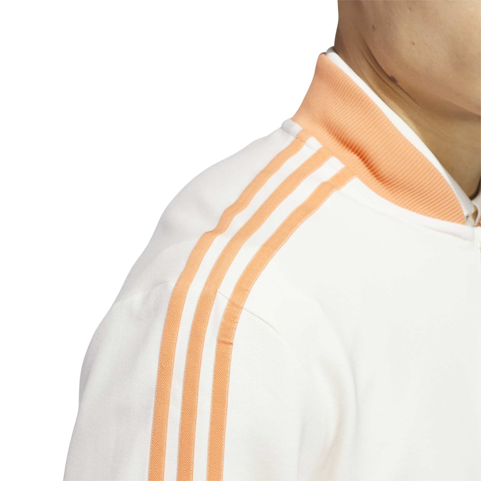 Adidas Golf Mens Originals 3-Stripes 1/4 Zip Sweatshirt