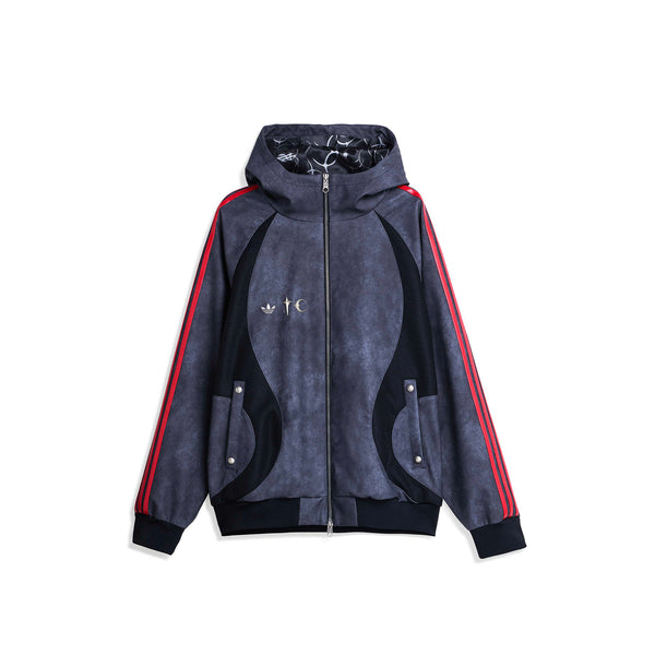 ジャケット・アウター adidas Thug Club PU Leather Jacket Adidas x Thug Club Mens Leather Jacket – Extra Butter