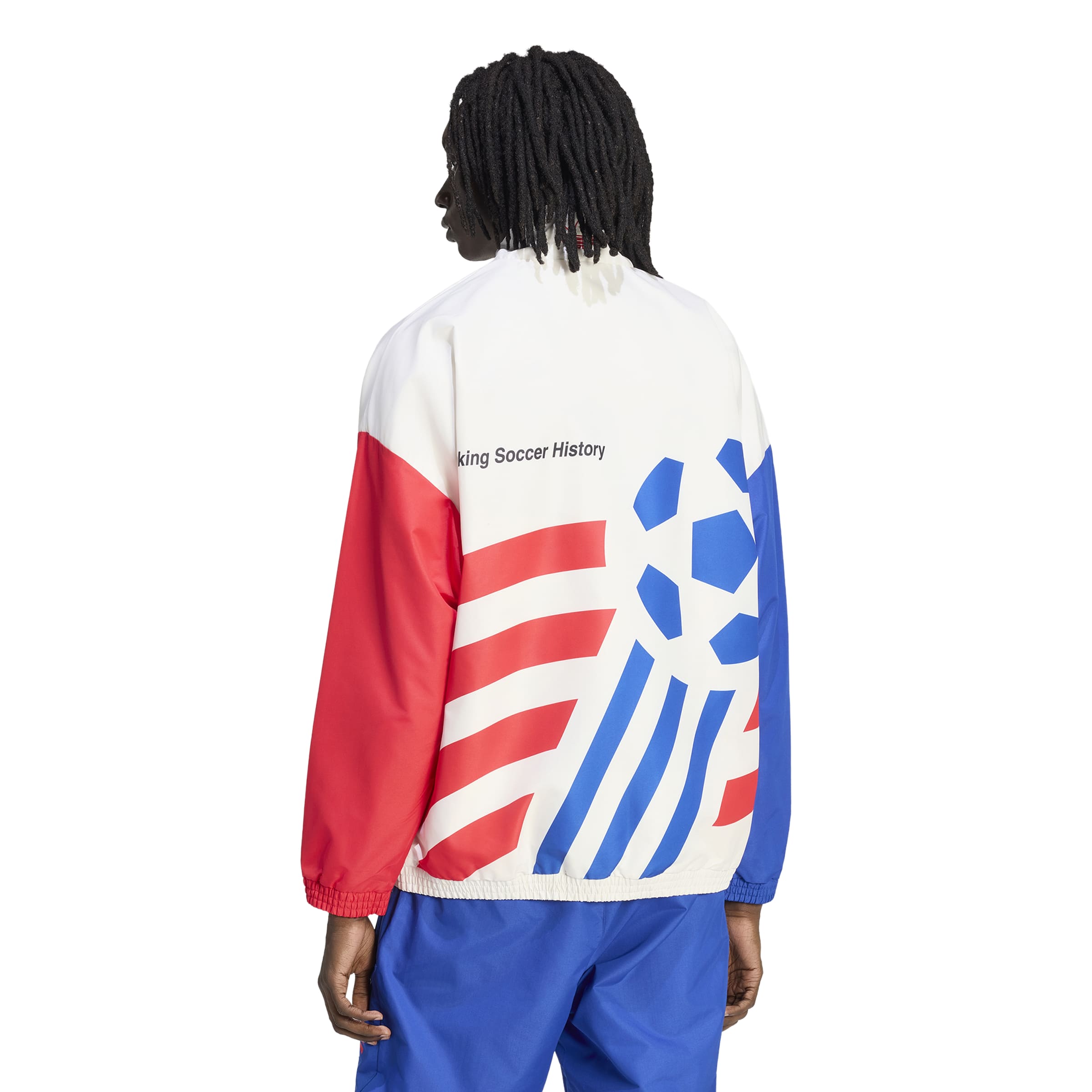 Adidas Mens USA 94 Graphic Woven Track Top