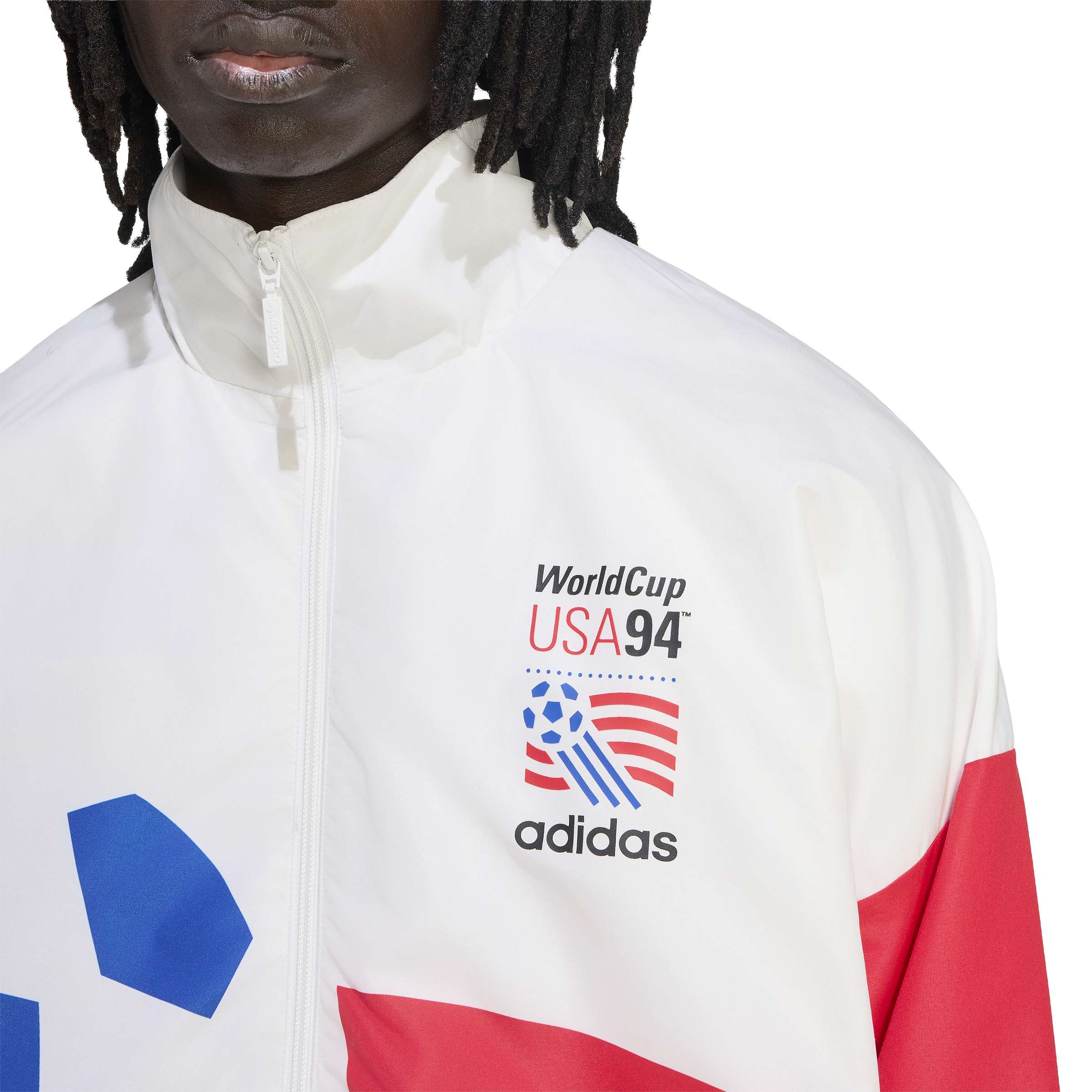 Adidas Mens USA 94 Graphic Woven Track Top