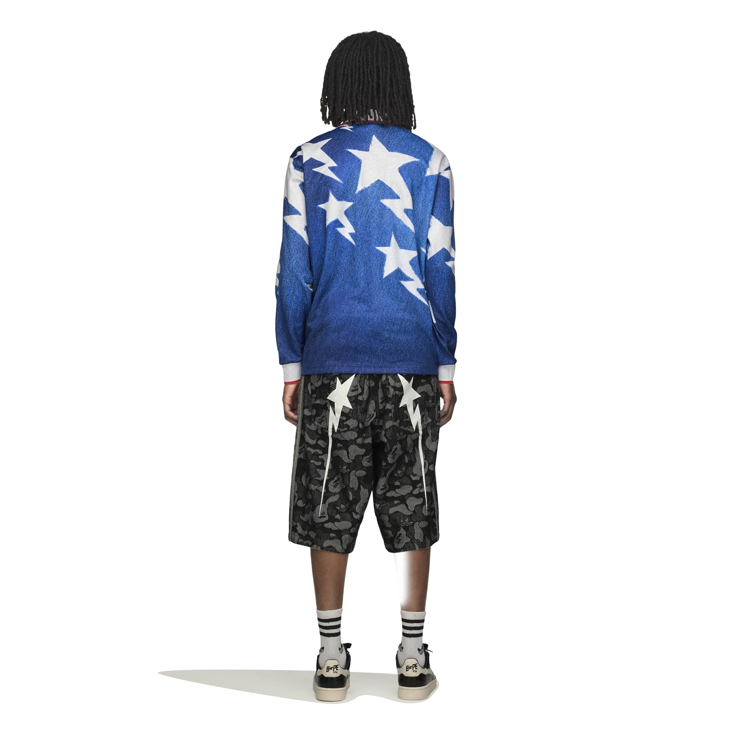 Adidas x Bape Mens LSL Star Jersey