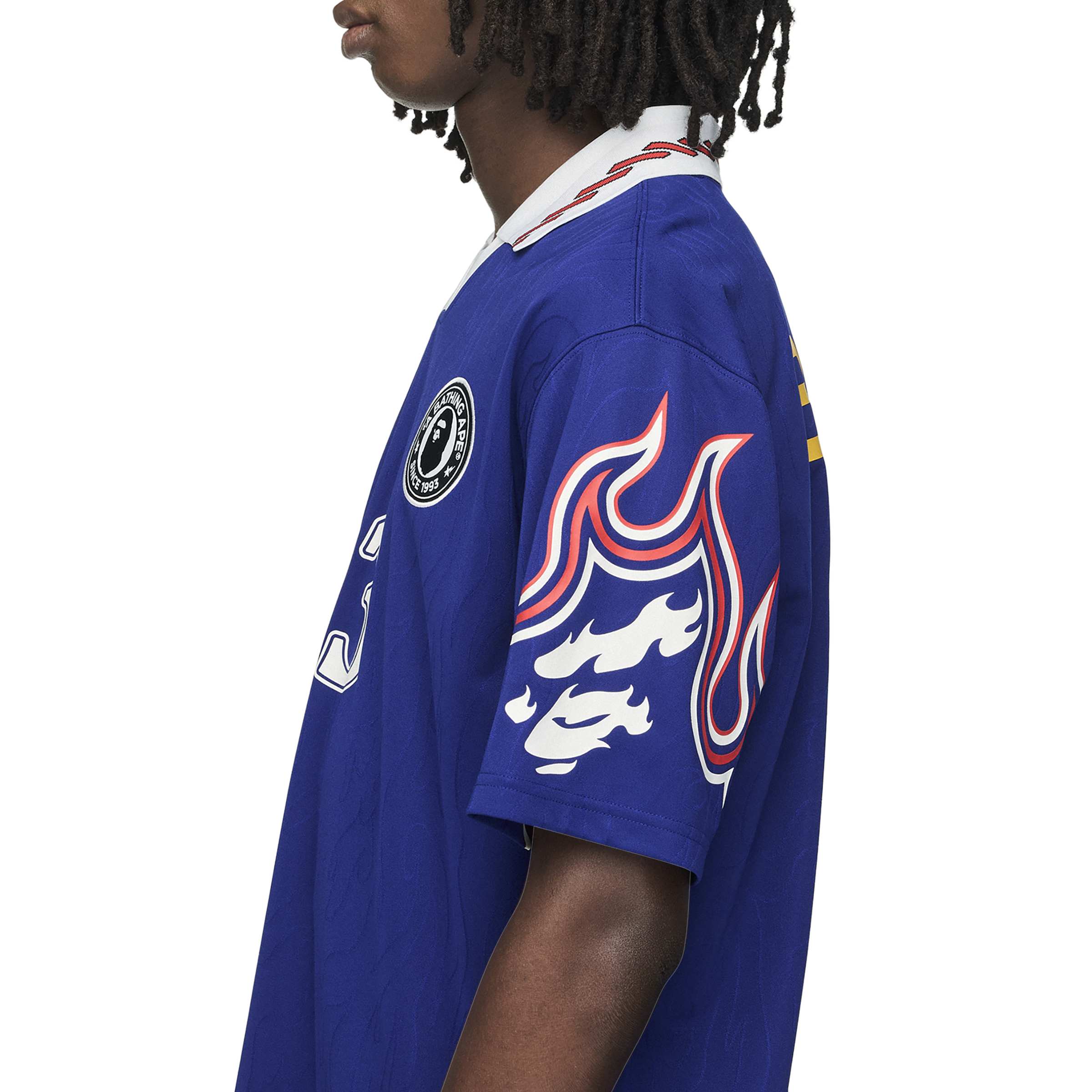 Adidas x Bape Mens SSL Flame Jersey