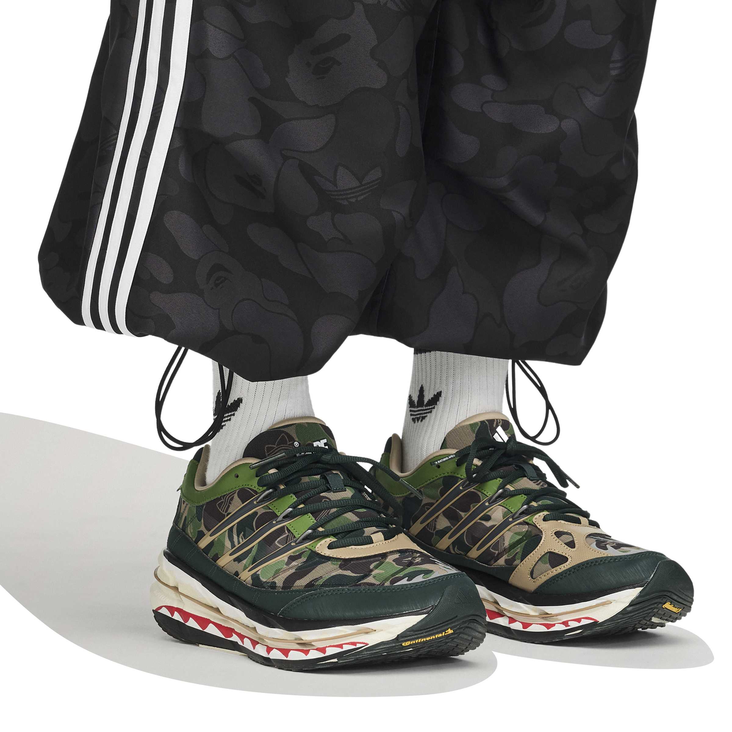 Adidas x Bape Mens Jacquard Joggers