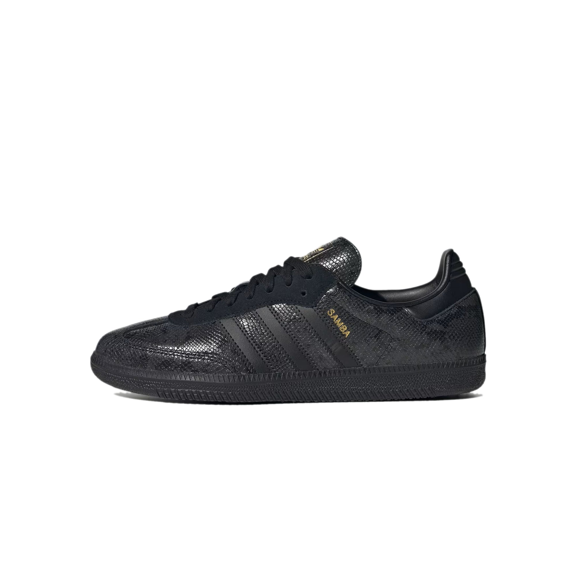Core Black Sneakers on a white background