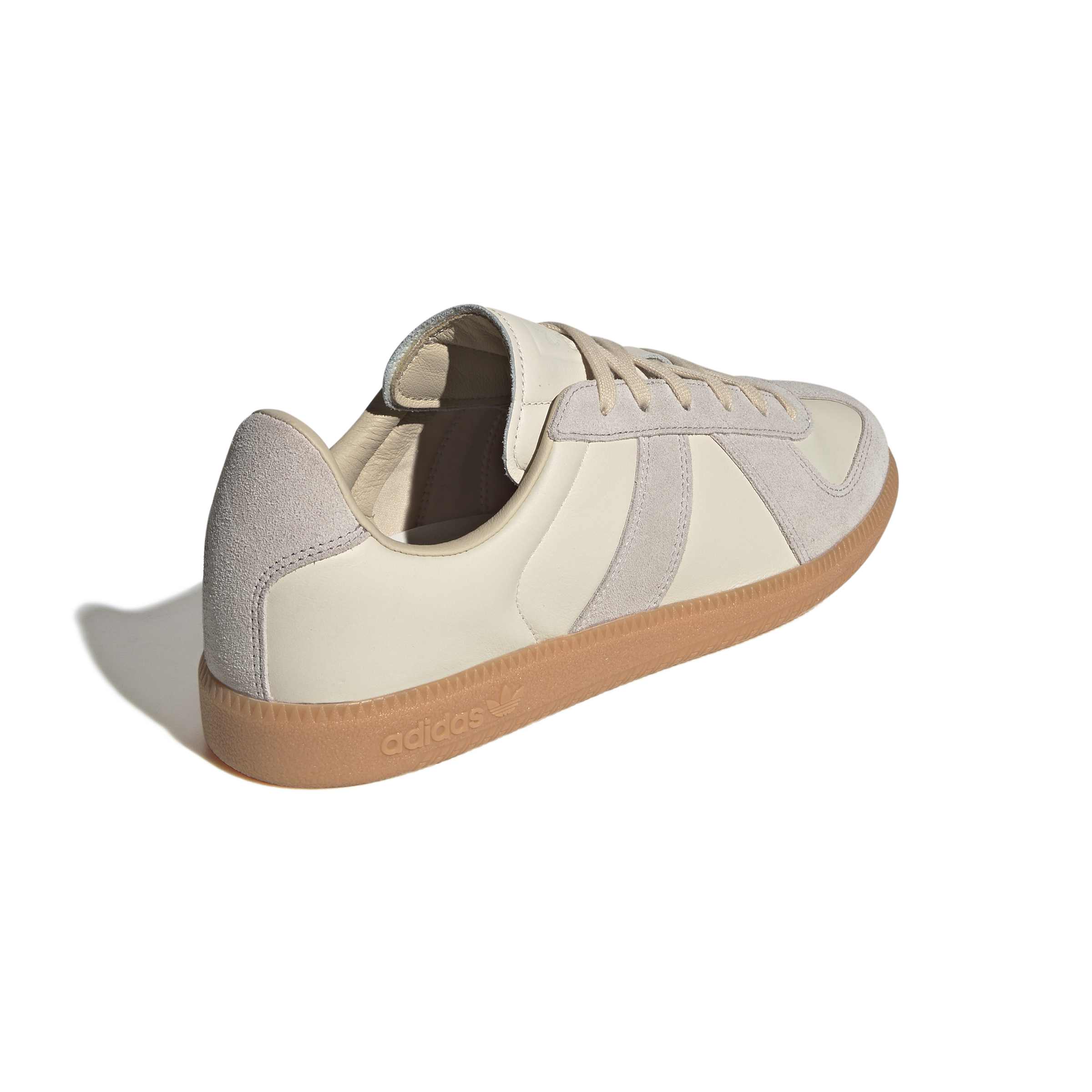 Chalk White/ Clear Granite/ Gum Sneakers on a white background