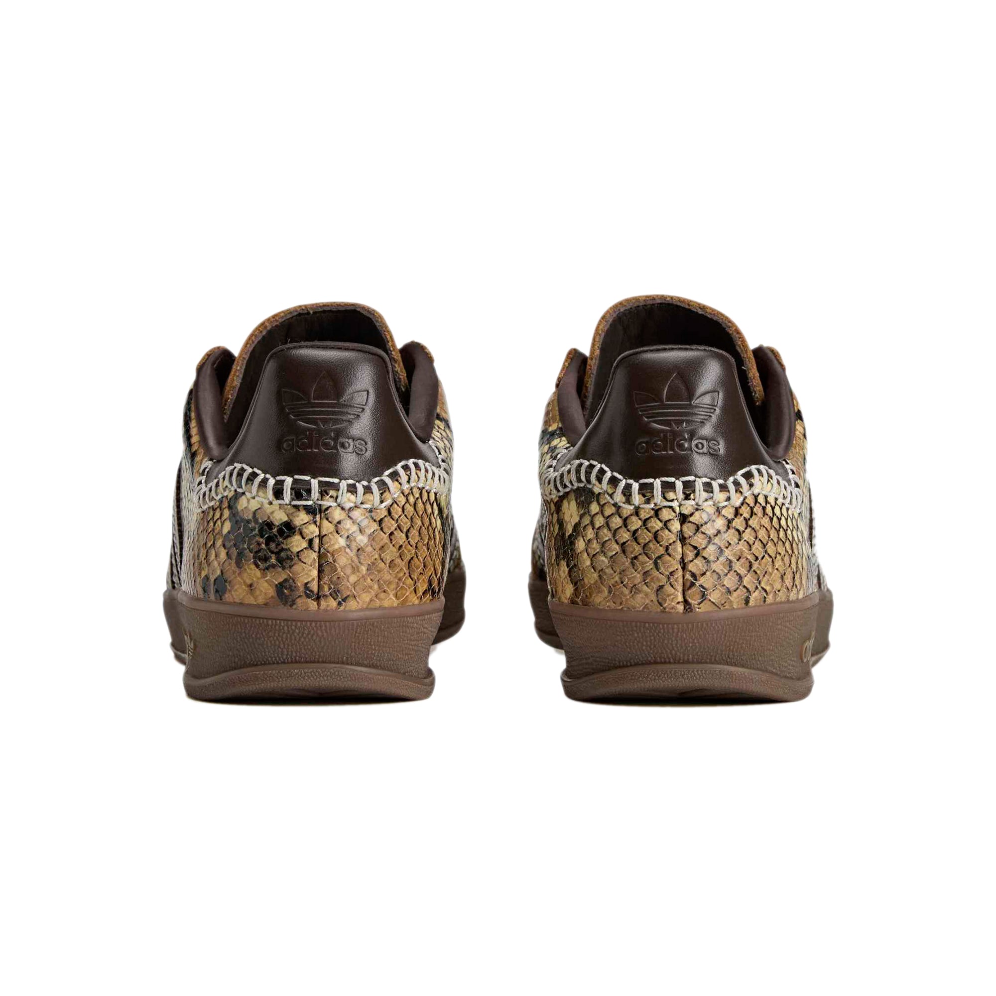 Adidas x Wales Bonner Mens Gazelle Snake Shoes Extra Butter Adidas x Wales Bonner Mens Gazelle Snake Shoes Extra Butter