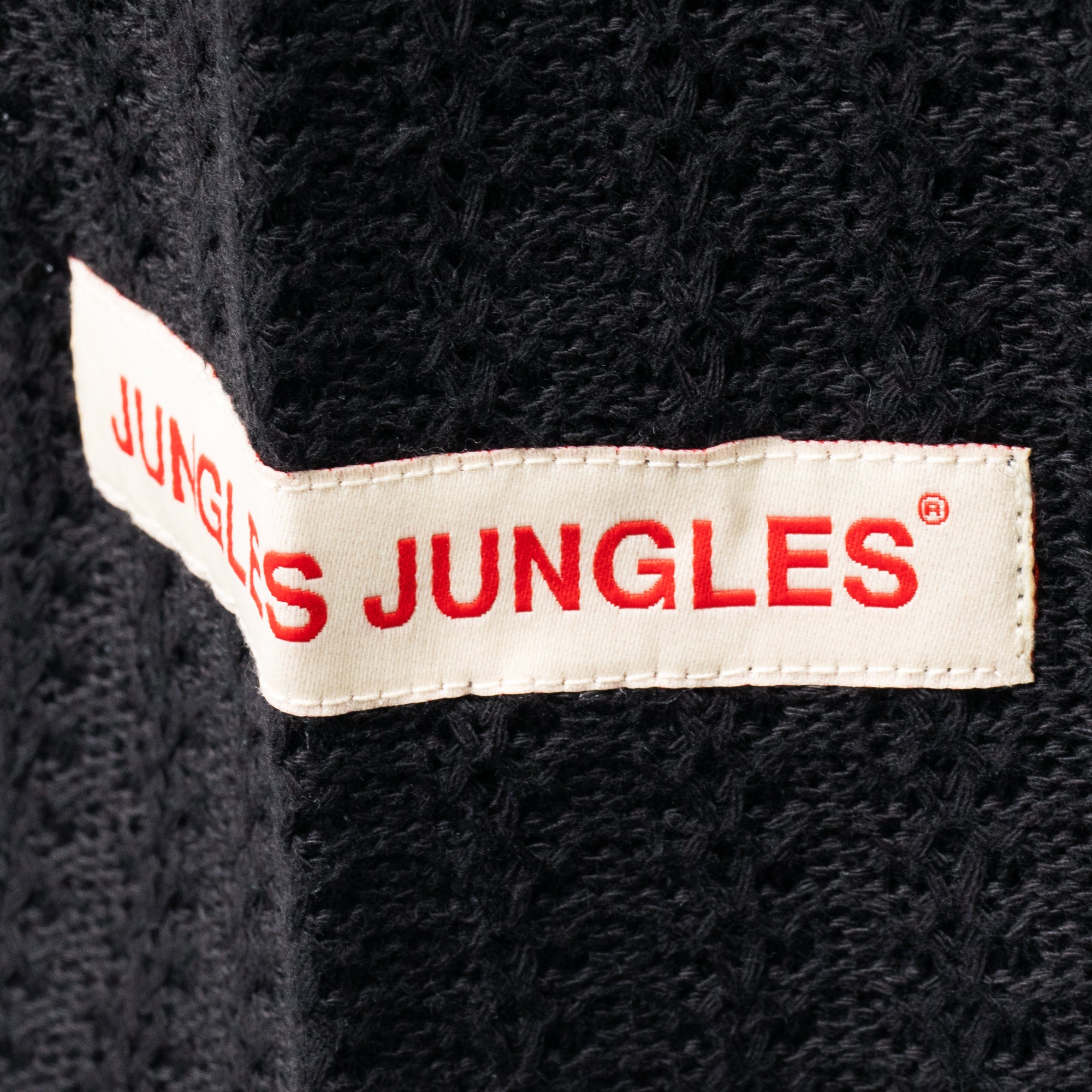 Jungles Mens Zip Up Boxy Knitwear