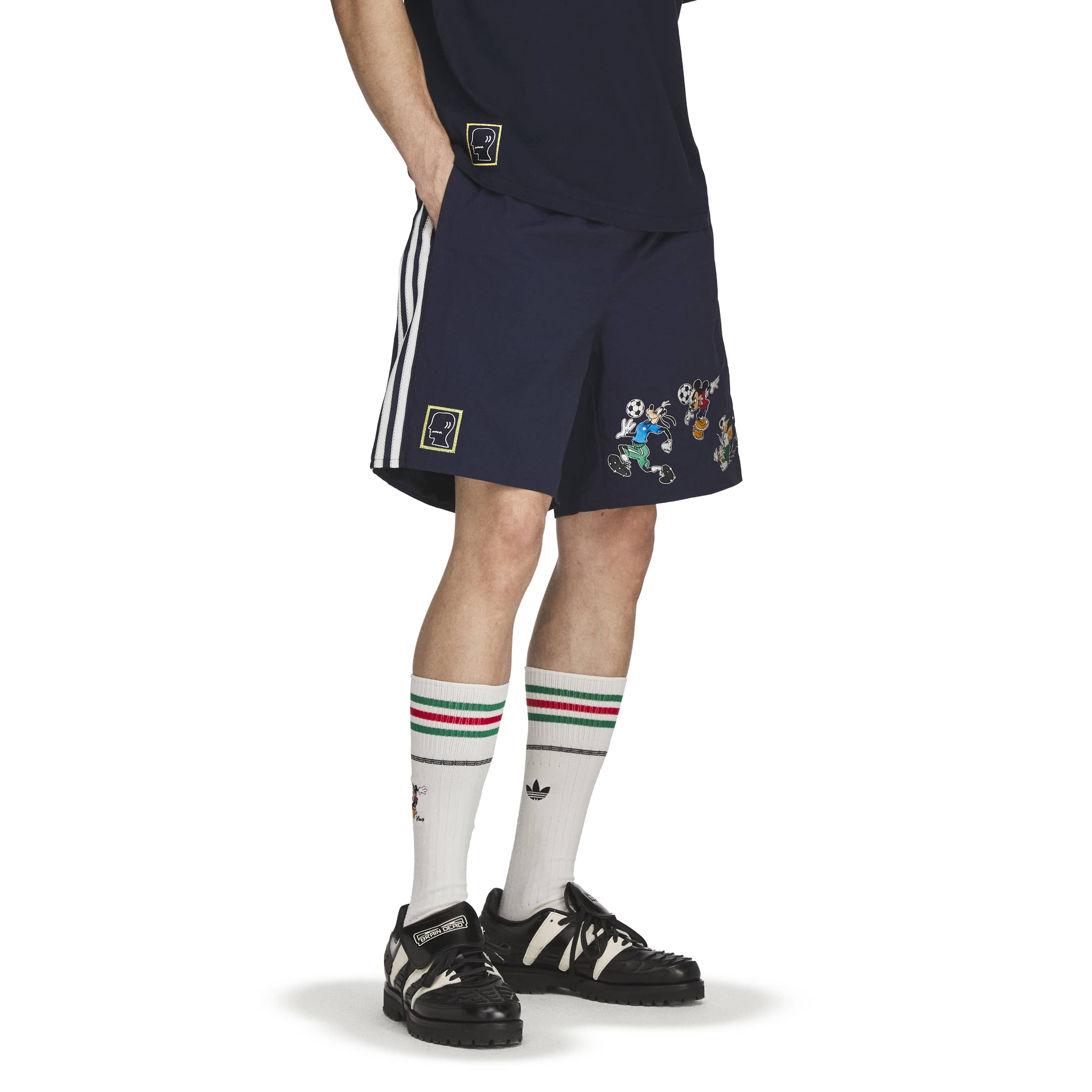 Adidas x Brain Dead x Disney Mens Shorts