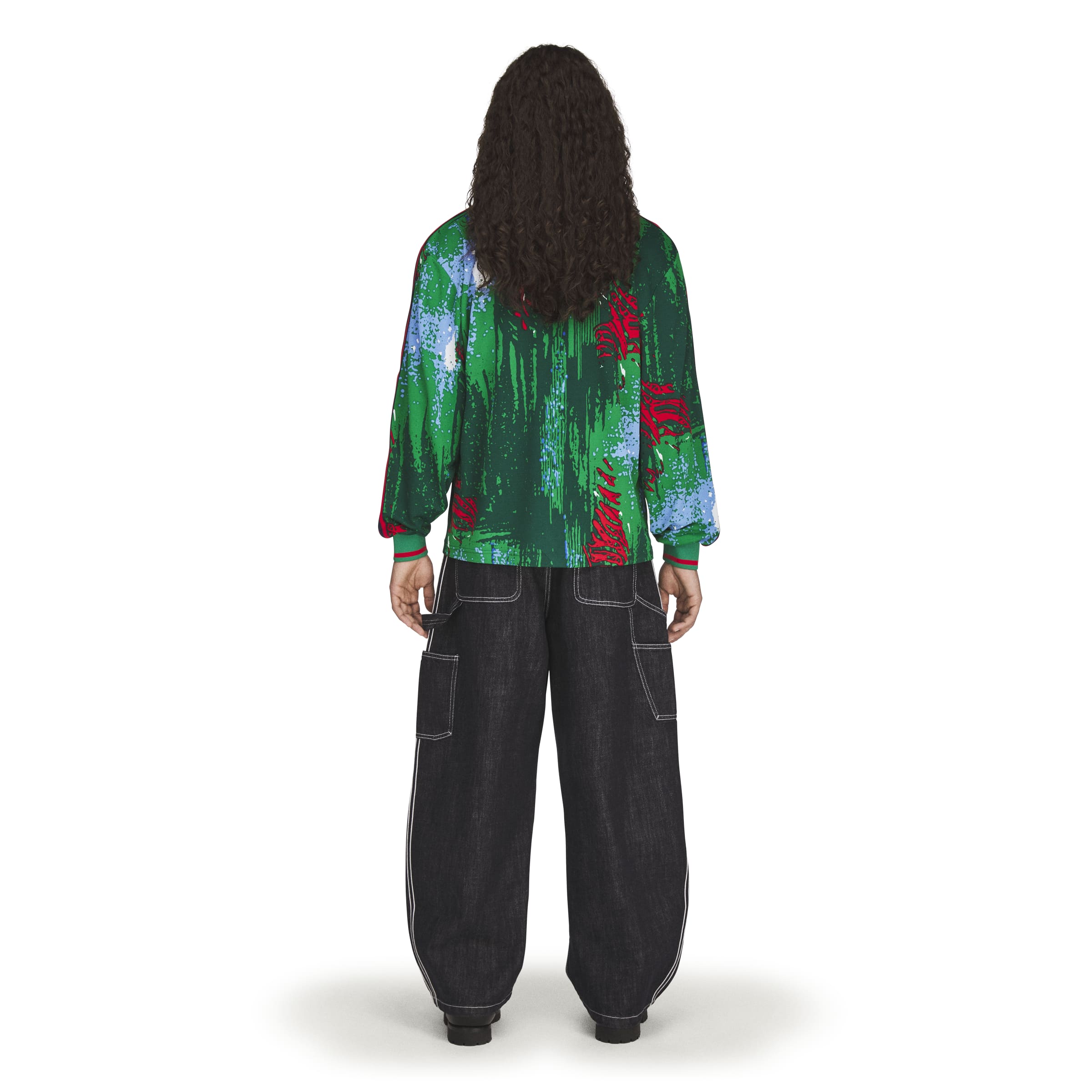 Adidas x Brain Dead x Disney Mens  LS Jersey
