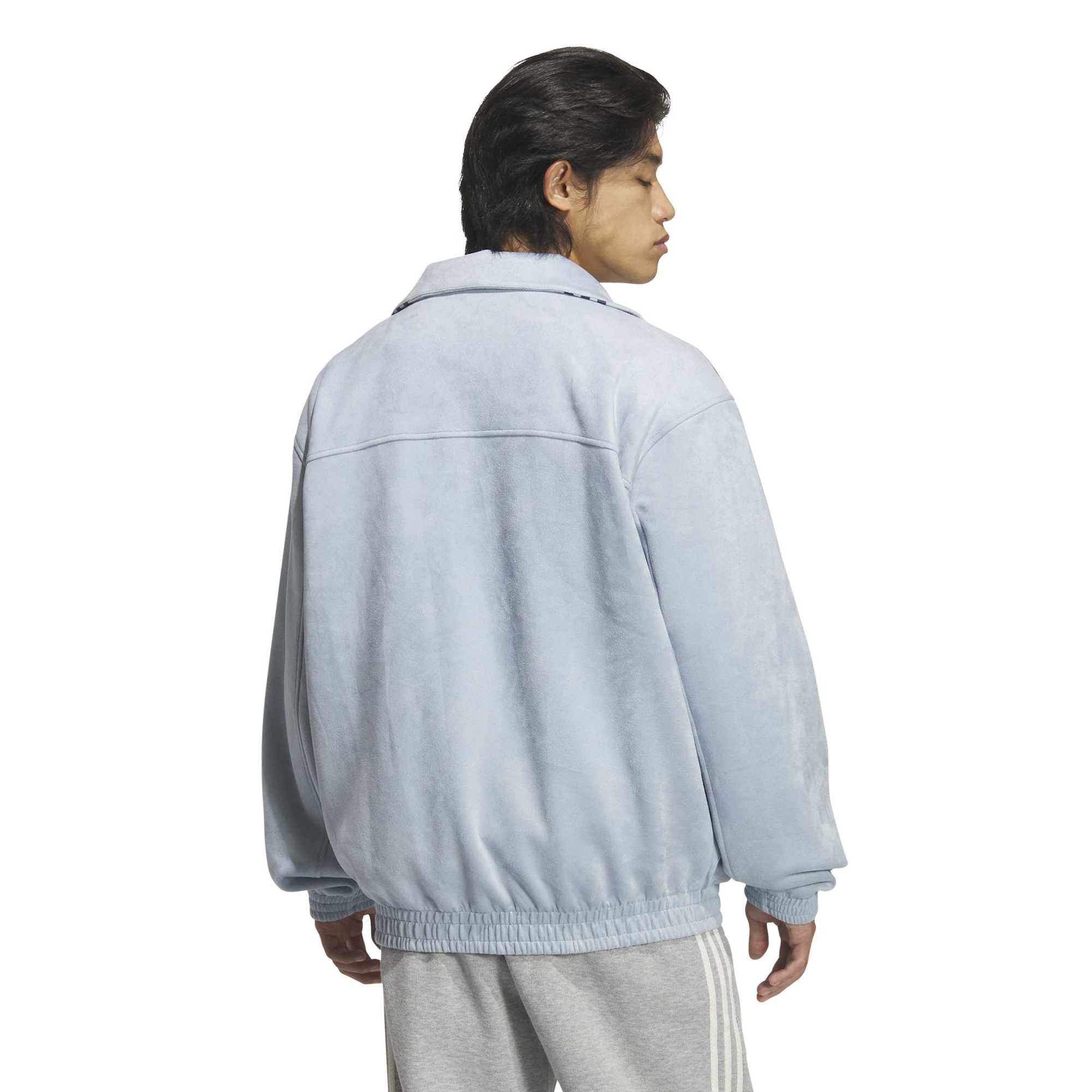 ash grey jacket on a white background