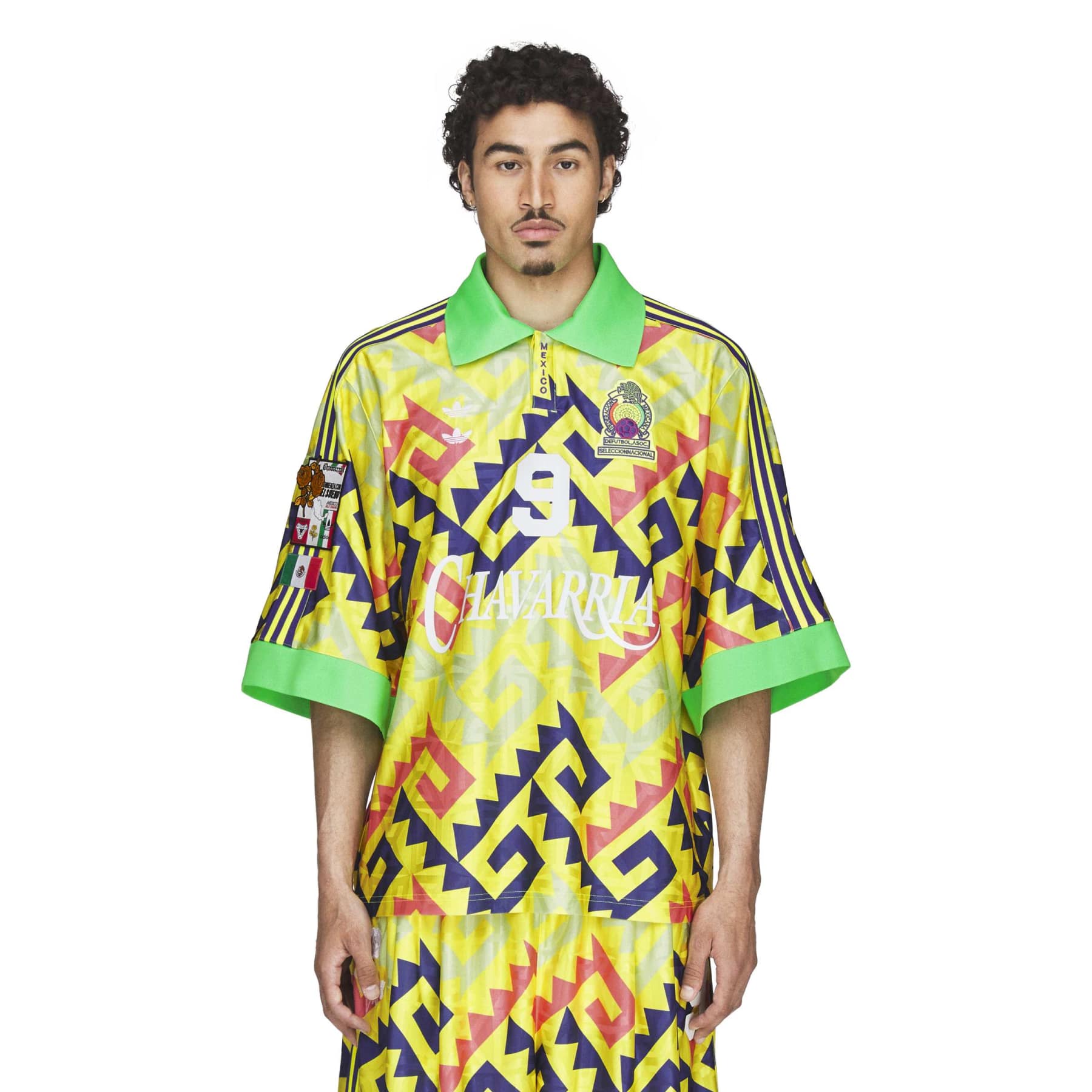 Adidas Mens Chavarria AOP Goalkeeper Jersey