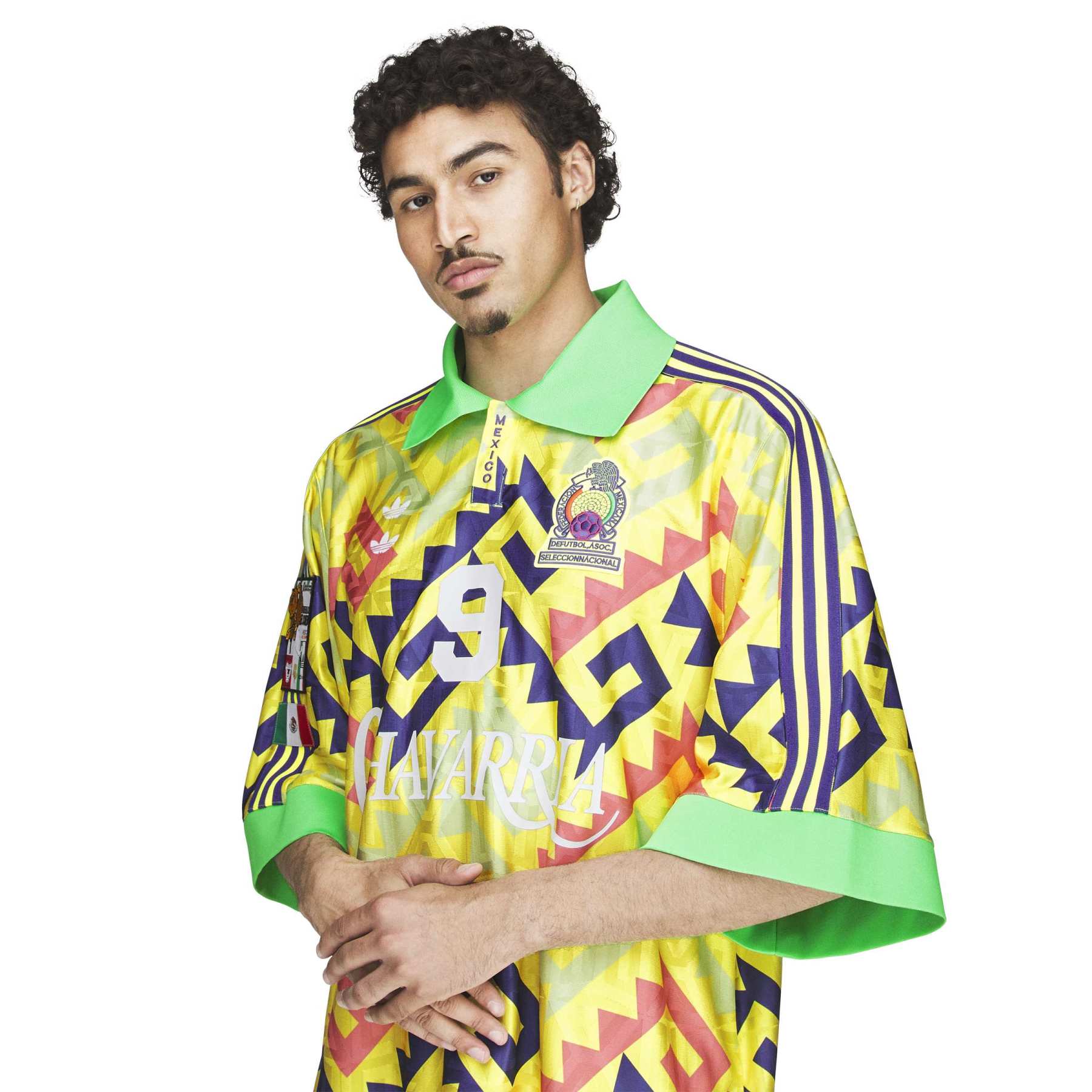 Adidas Mens Chavarria AOP Goalkeeper Jersey