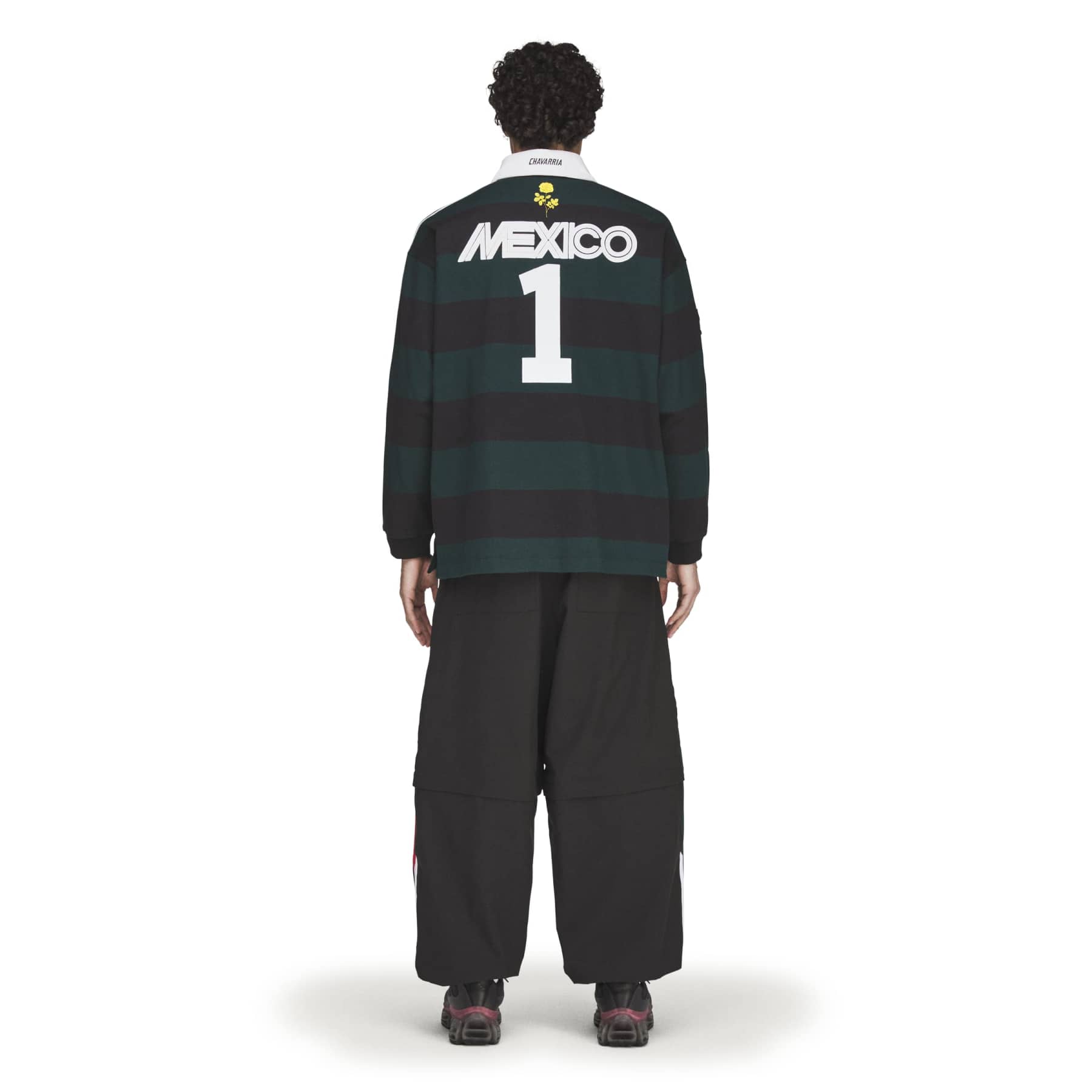 Adidas Mens Chavarria Rugby Long Sleeve Shirt