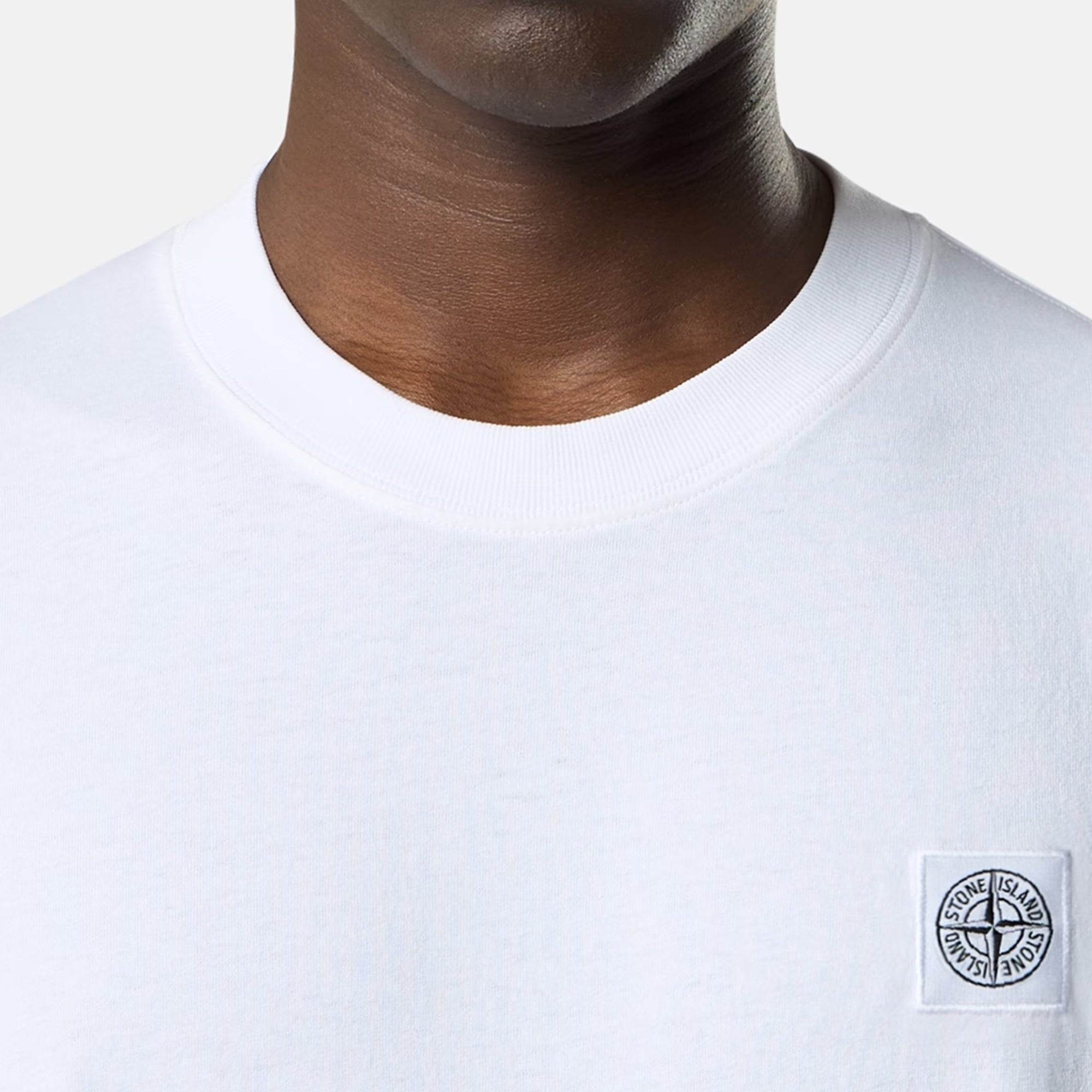 Stone Island Mens Combed Organic Cotton SS Tee