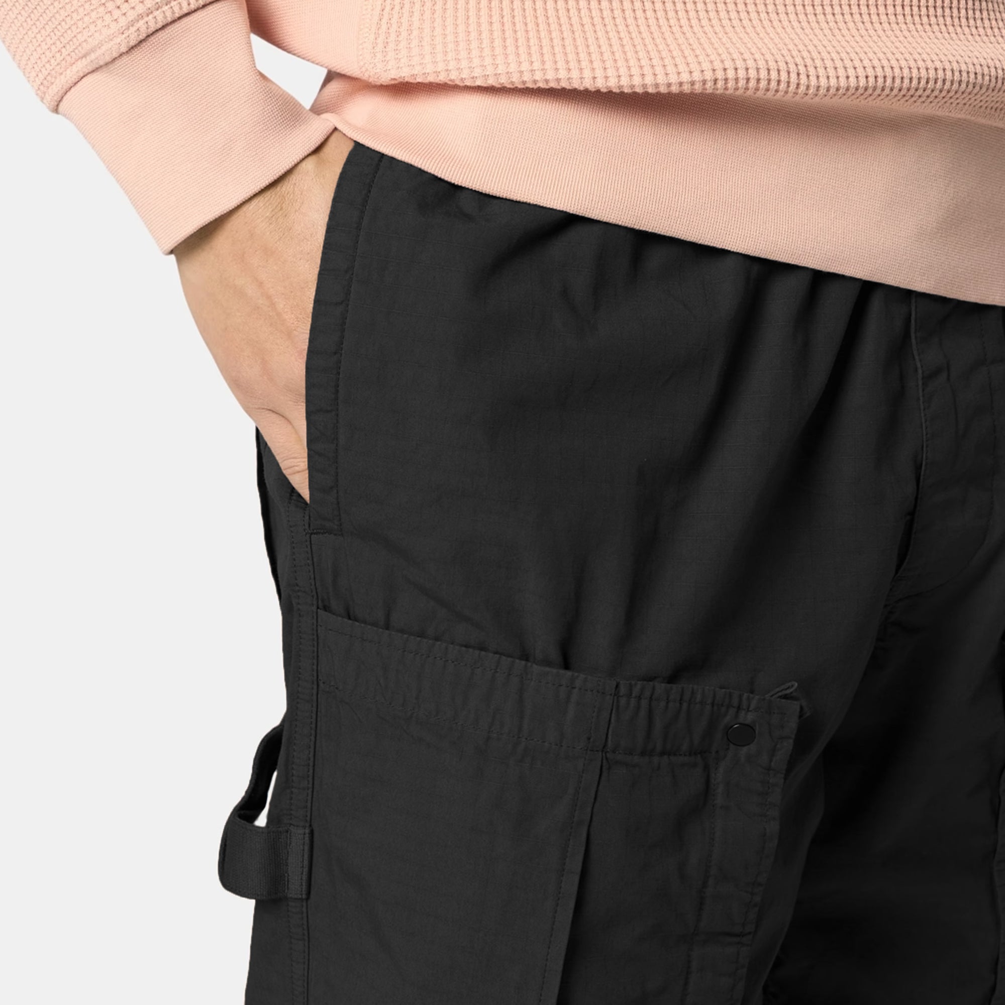 Stone Island Mens Mercerized Organic Cotton Ripstop Pants