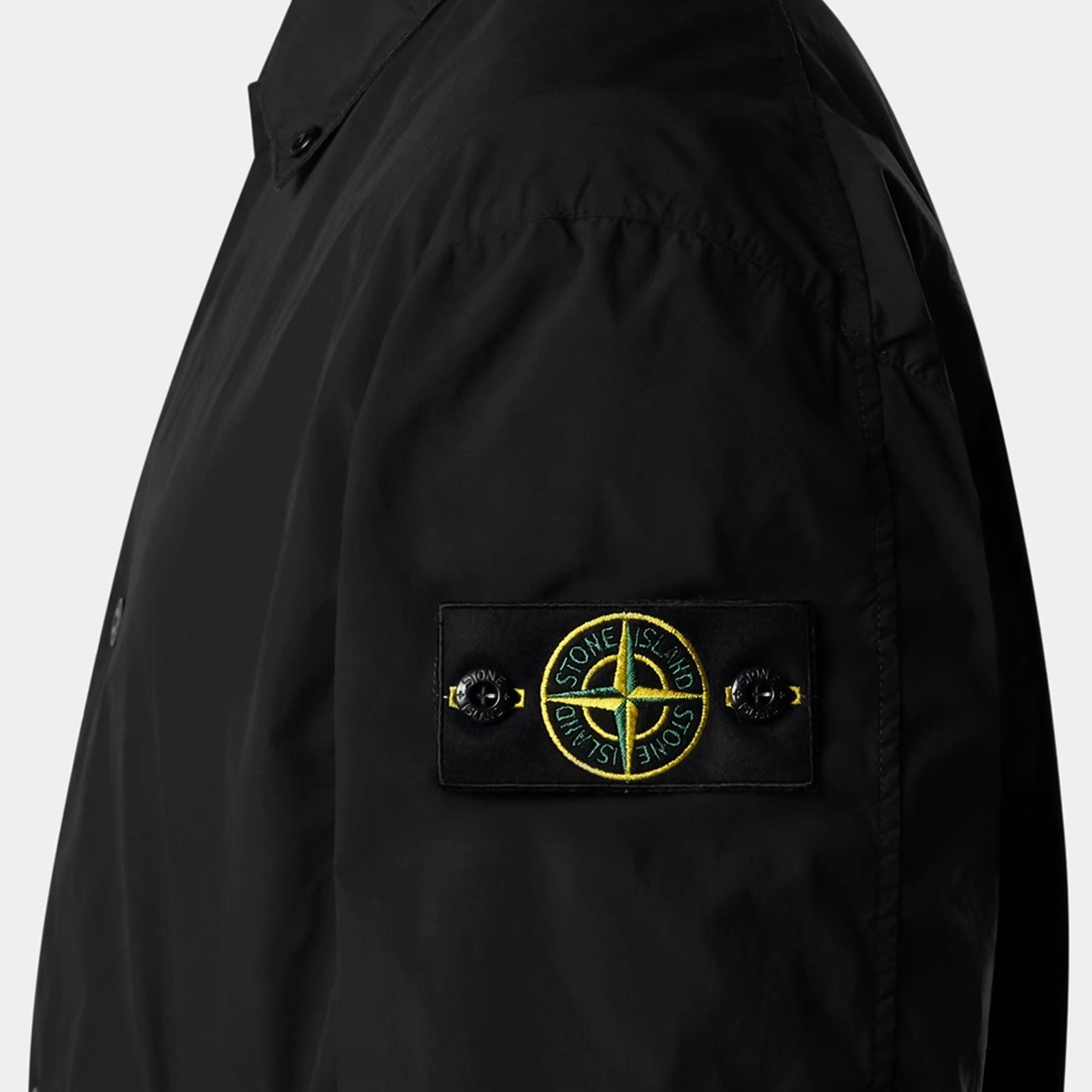 Stone Island Mens Light Compact Touch Poly-TC Coach Jacket – Extra