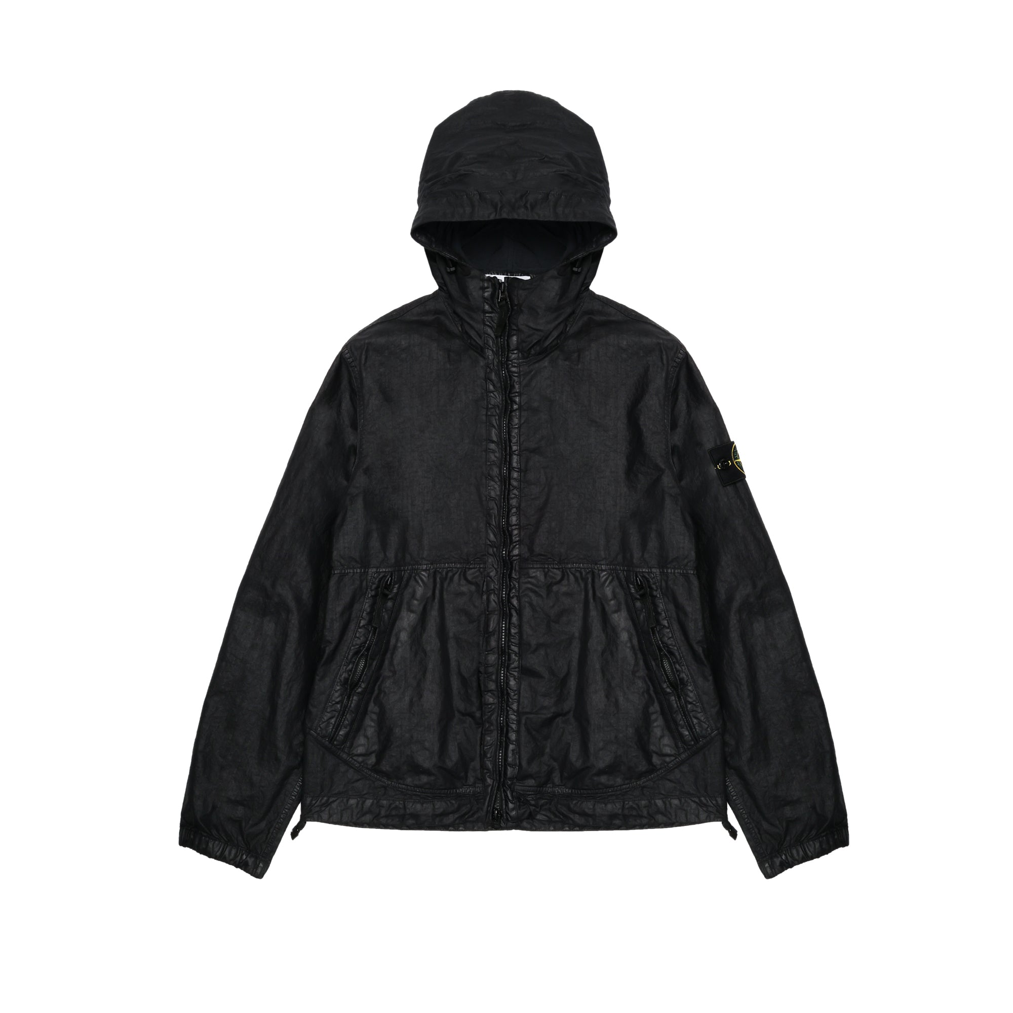 Stone Island Mens Organic-Look Nylon Panama-TC Jacket – Extra Butter