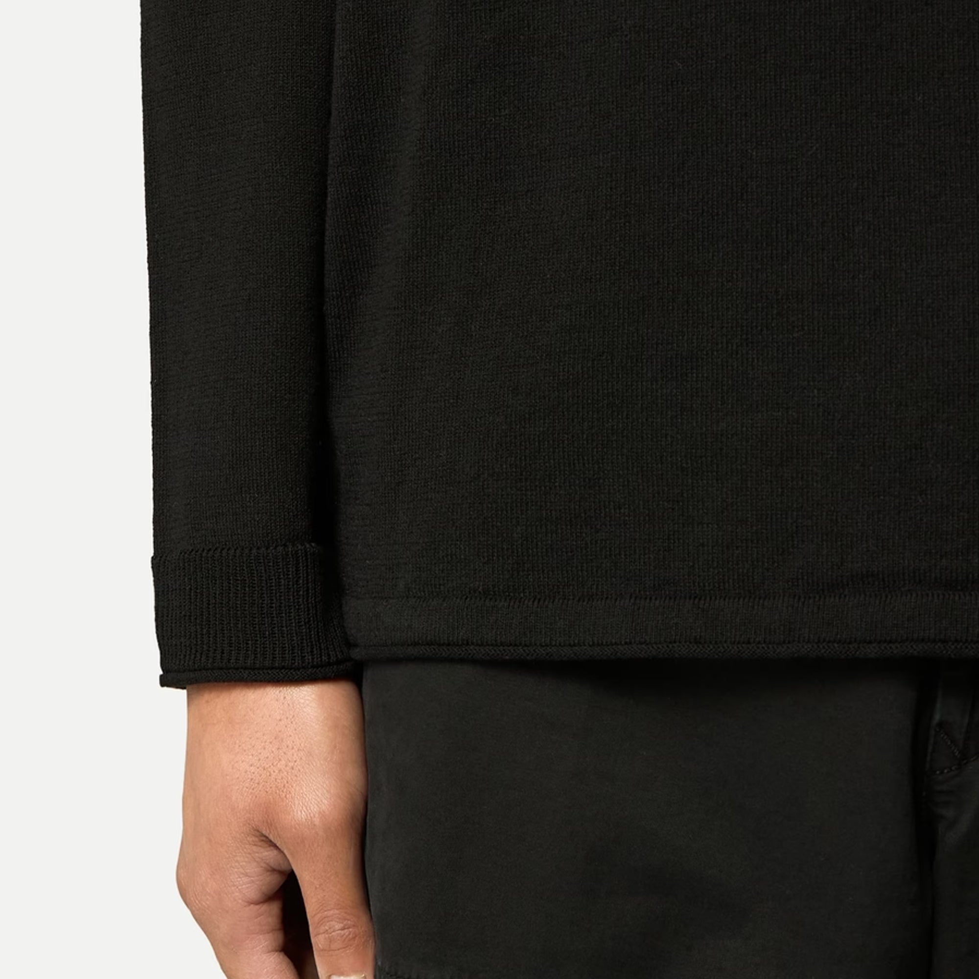Stone Island Mens Light Raw Organic Cotton Crewneck
