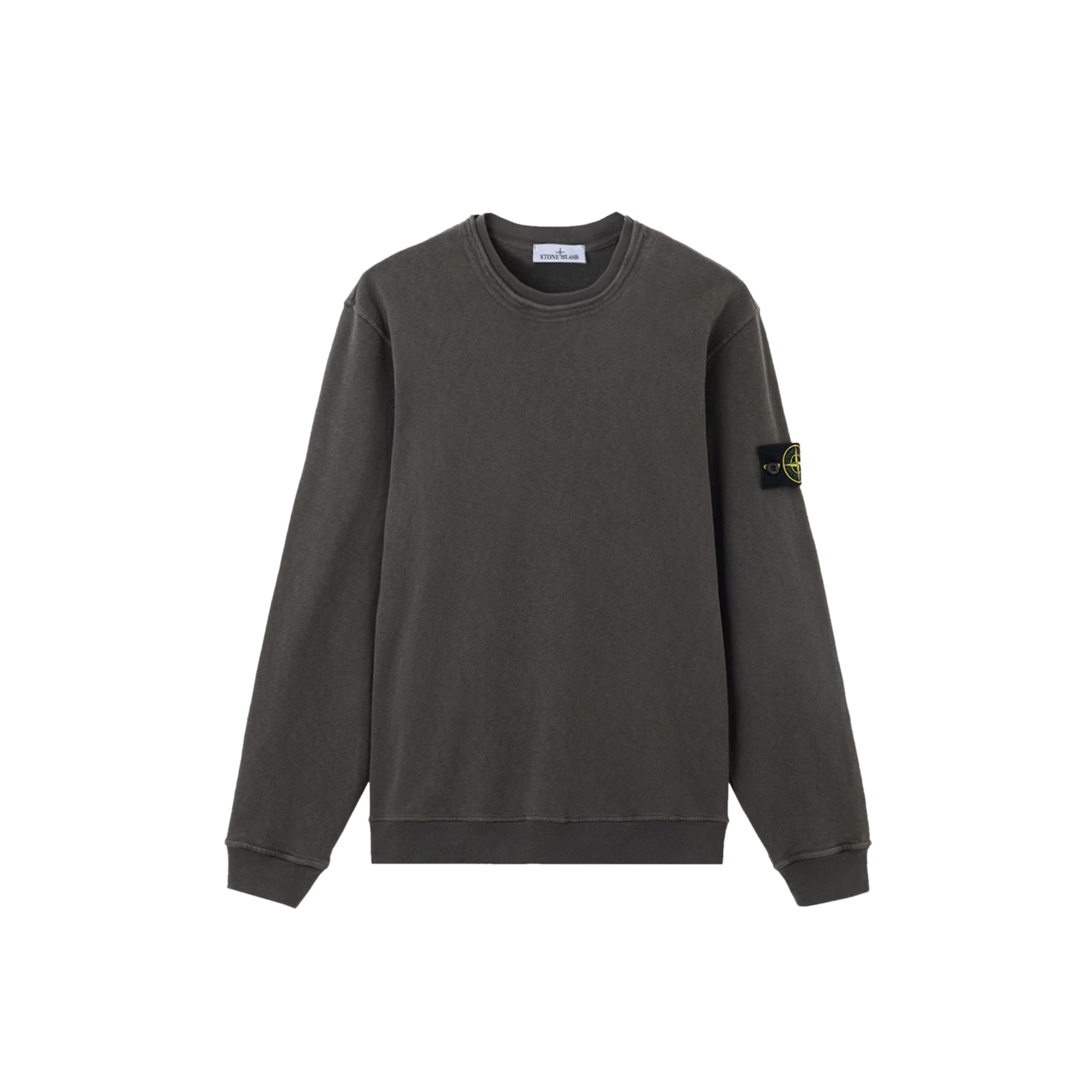 Stone Island Mens Malfile Fleece 'Old' Effect Sweatshirt – Extra