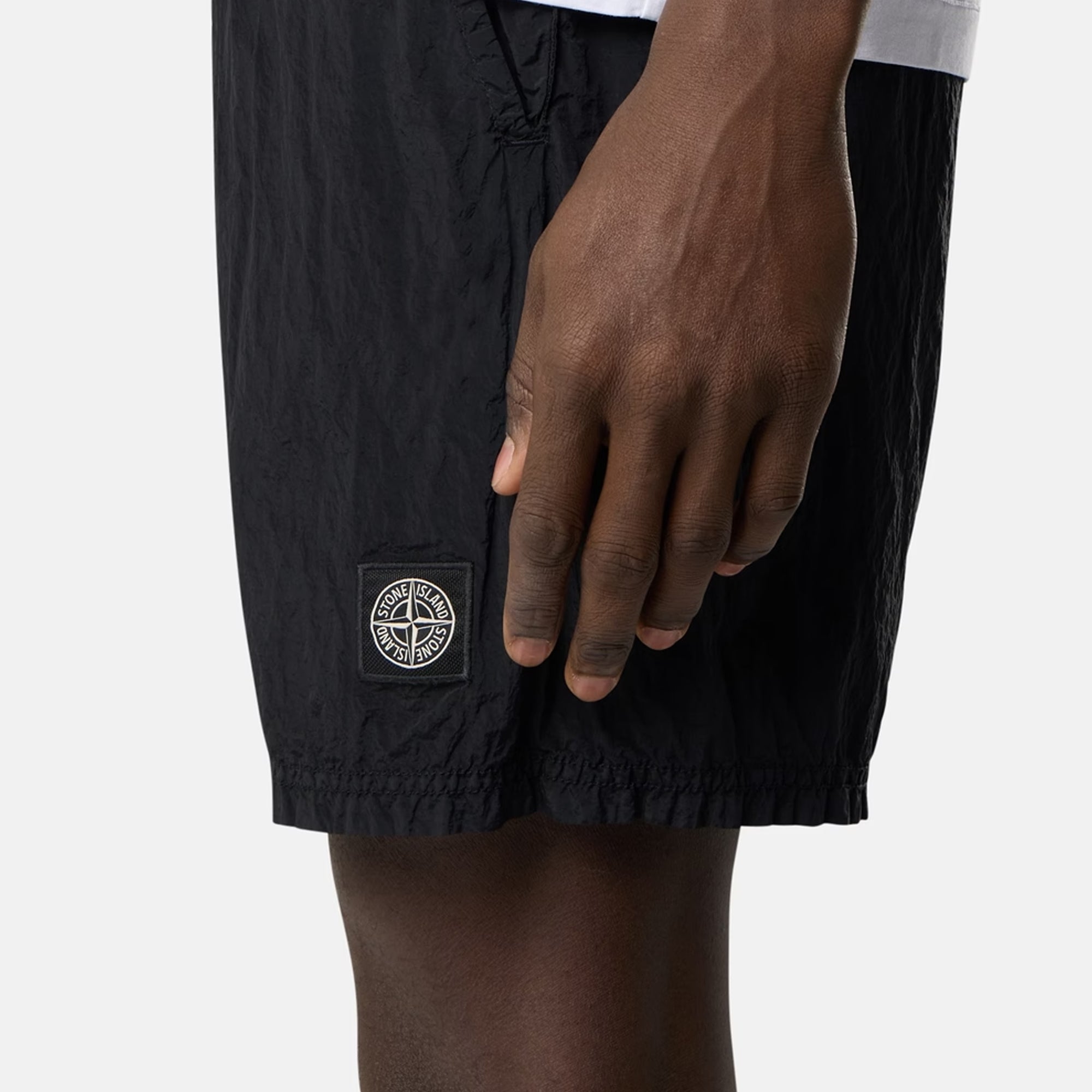 Stone Island Mens Nylon Metal Shorts