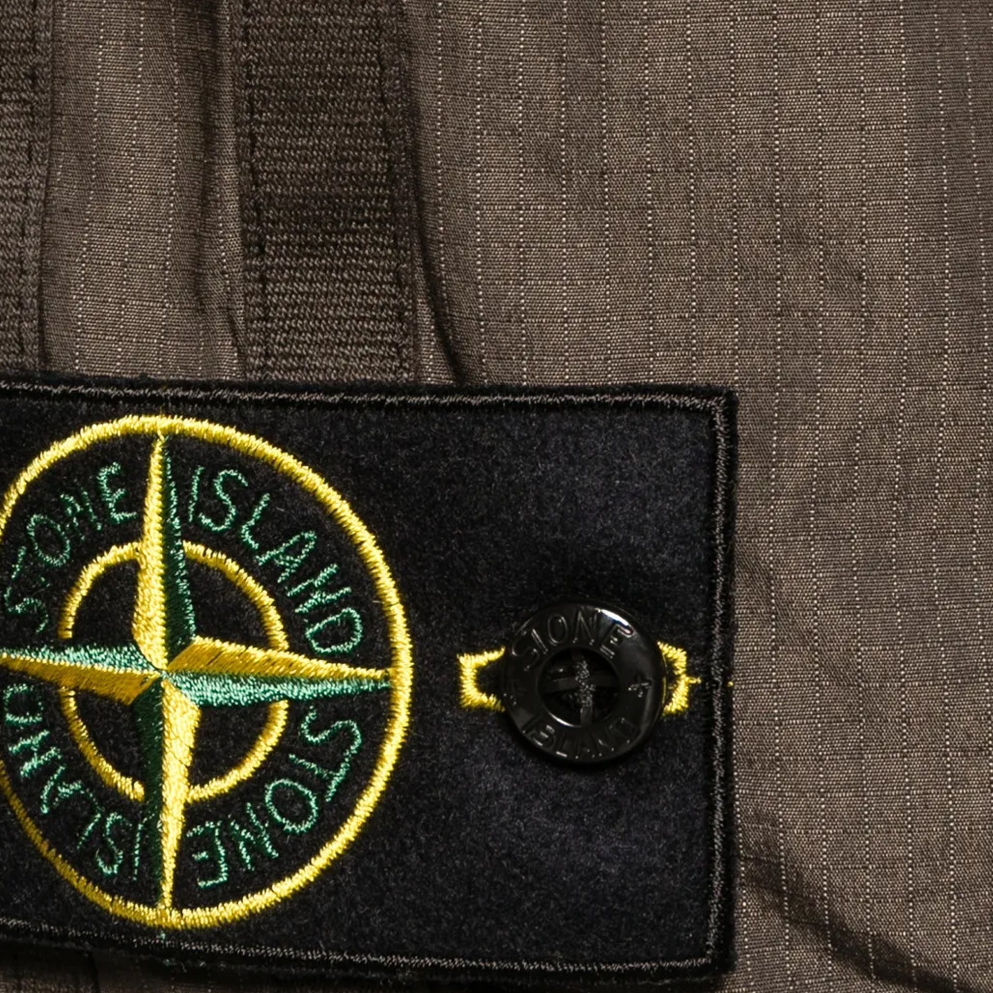 Stone Island Mens Pocket Zip Ripstop Vest