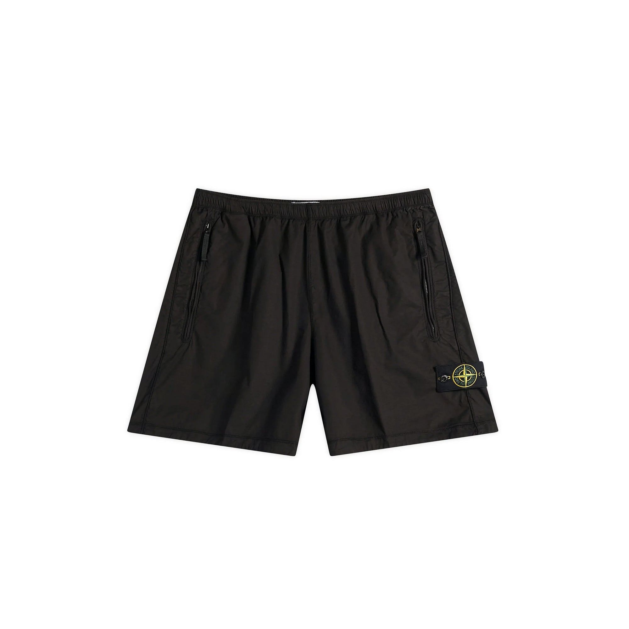 Stone Island Mens Loose Fit Wide Leg Shorts