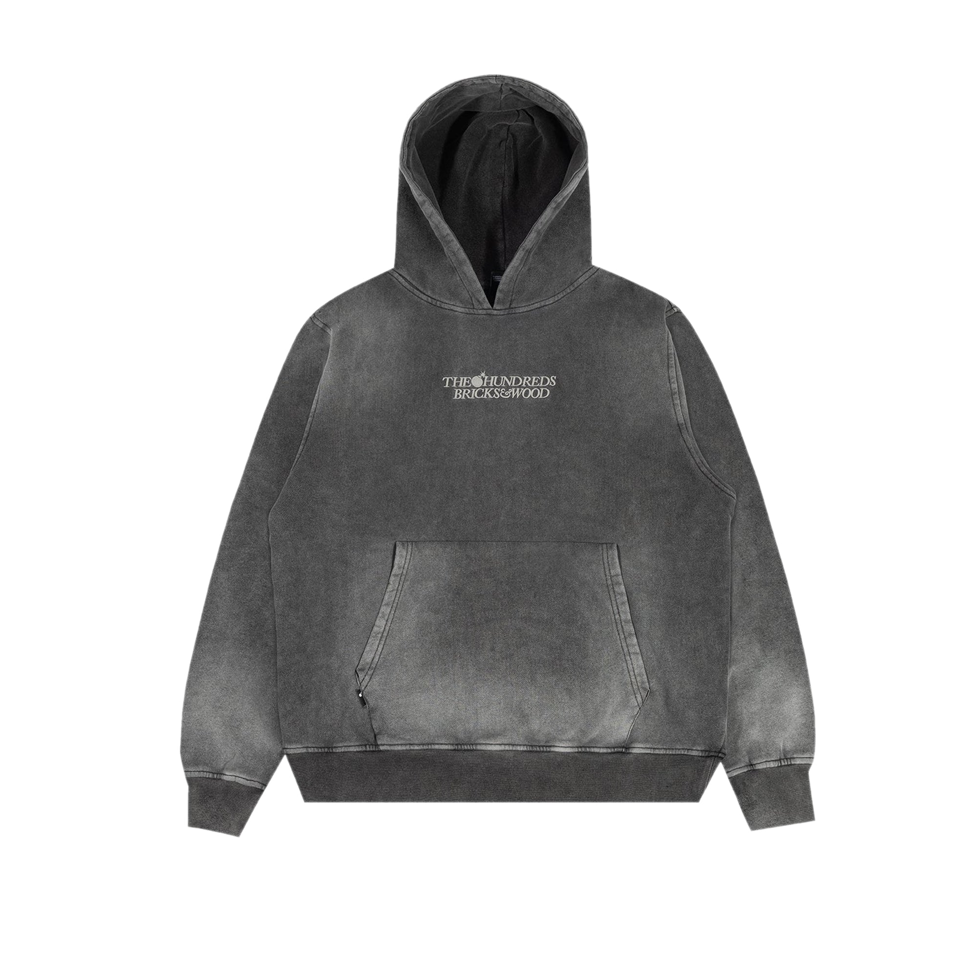 Bricks & Wood x The Hundreds Wood Pullover Hoodie card image