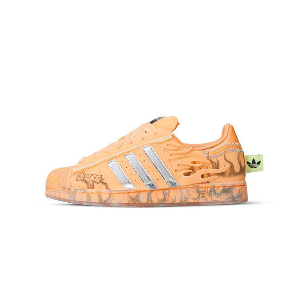 Adidas x Hellstar Mens Superstar II Shoes – Extra Butter