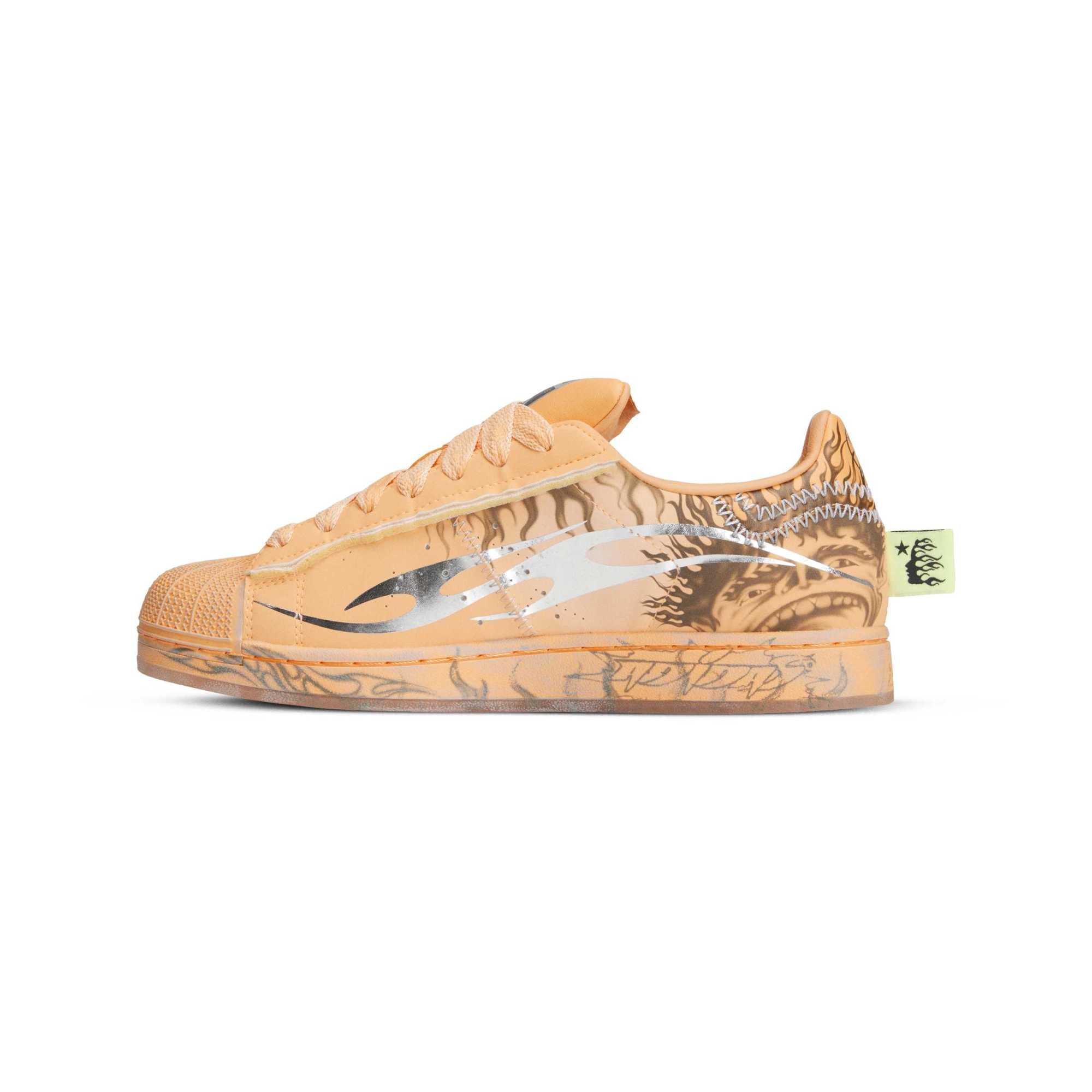 Adidas x Hellstar Mens Superstar II Shoes – Extra Butter
