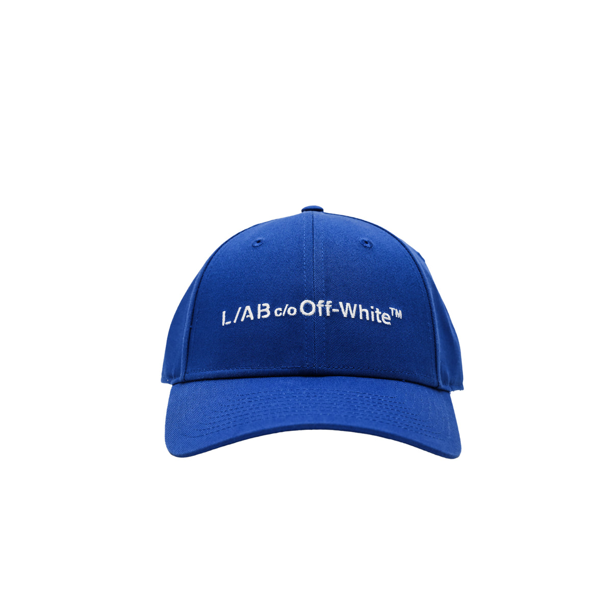 L/AB c/o Off-White™ Horizontal Embroidered Curved Brim Twill Cap card image