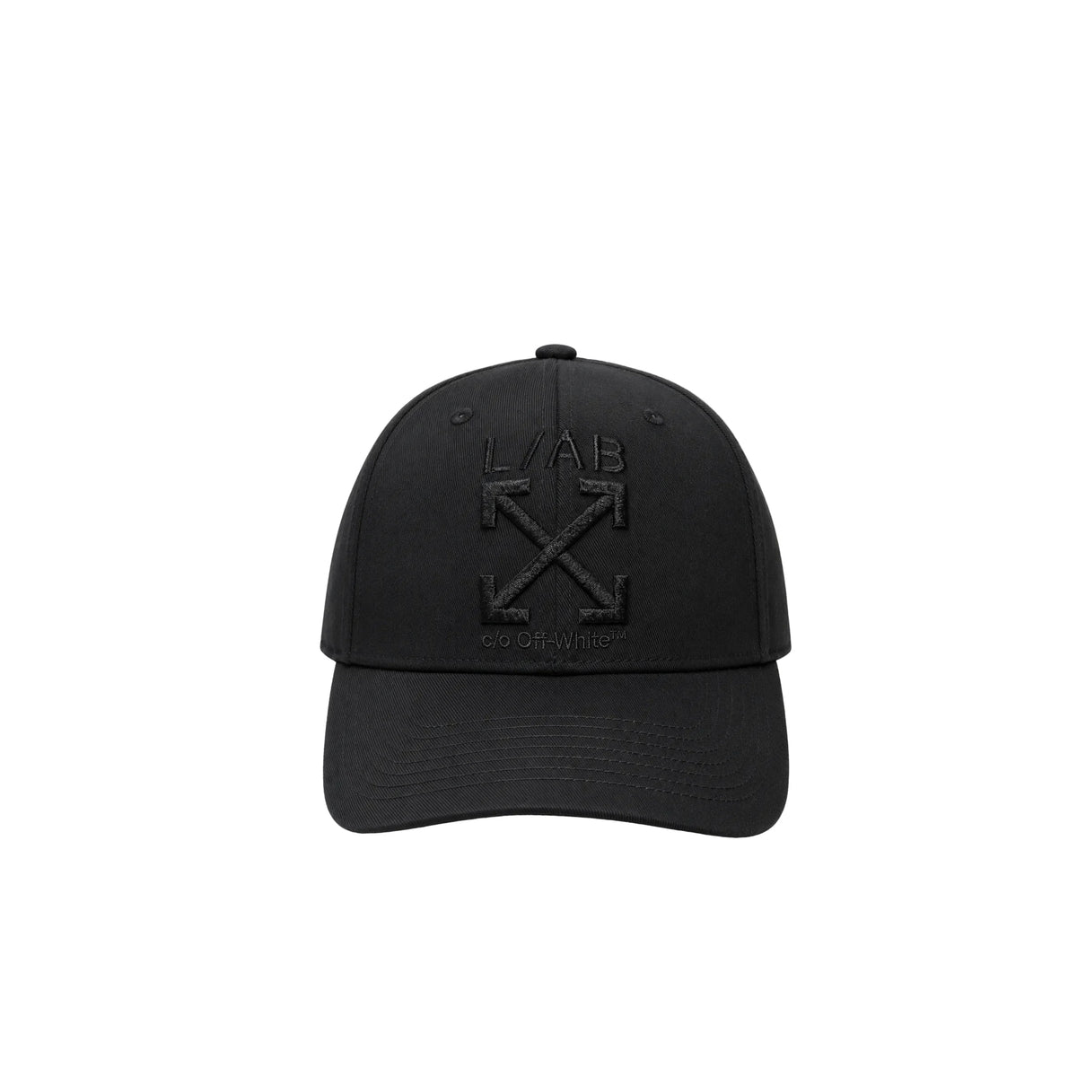 L/AB c/o Off-White™ Clamp Arrows Curved Brim Twill Cap card image
