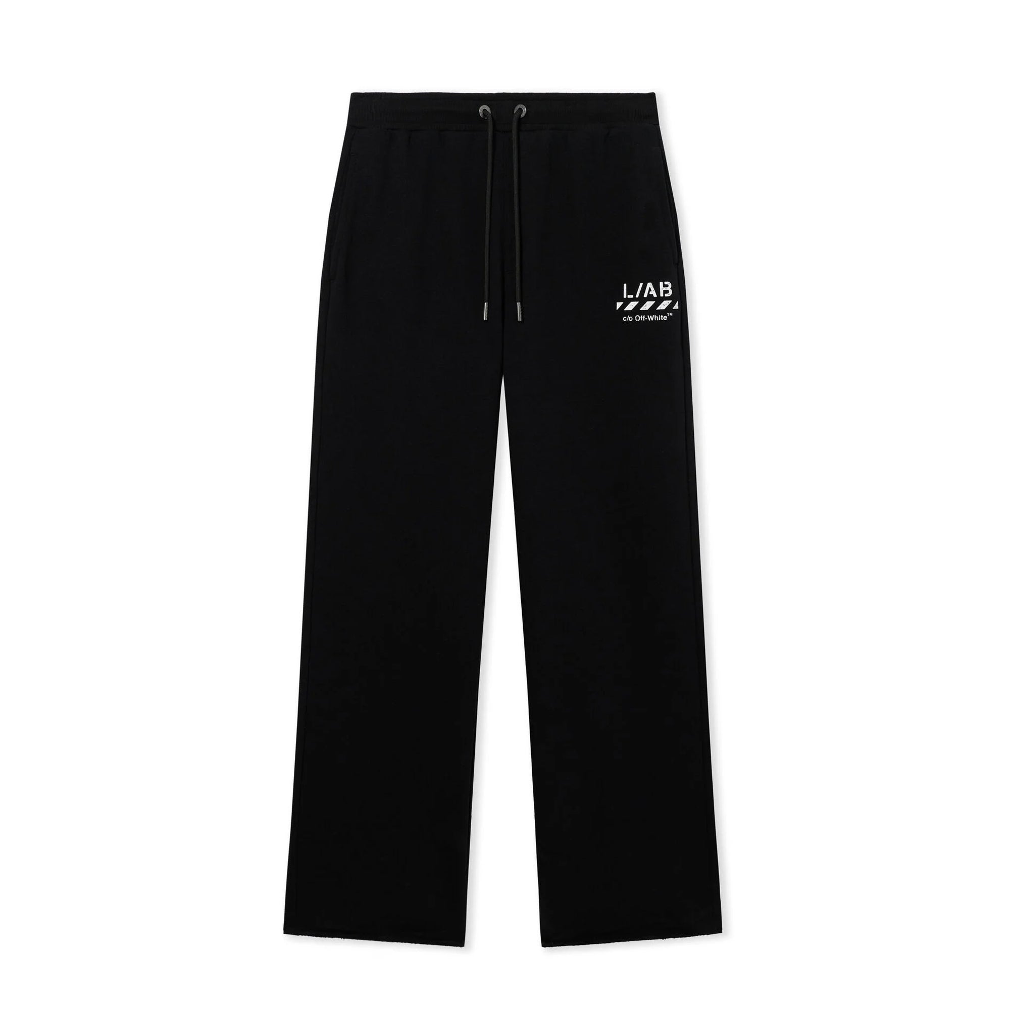 Off-White Mens Diag Open Hem Jogger Pants