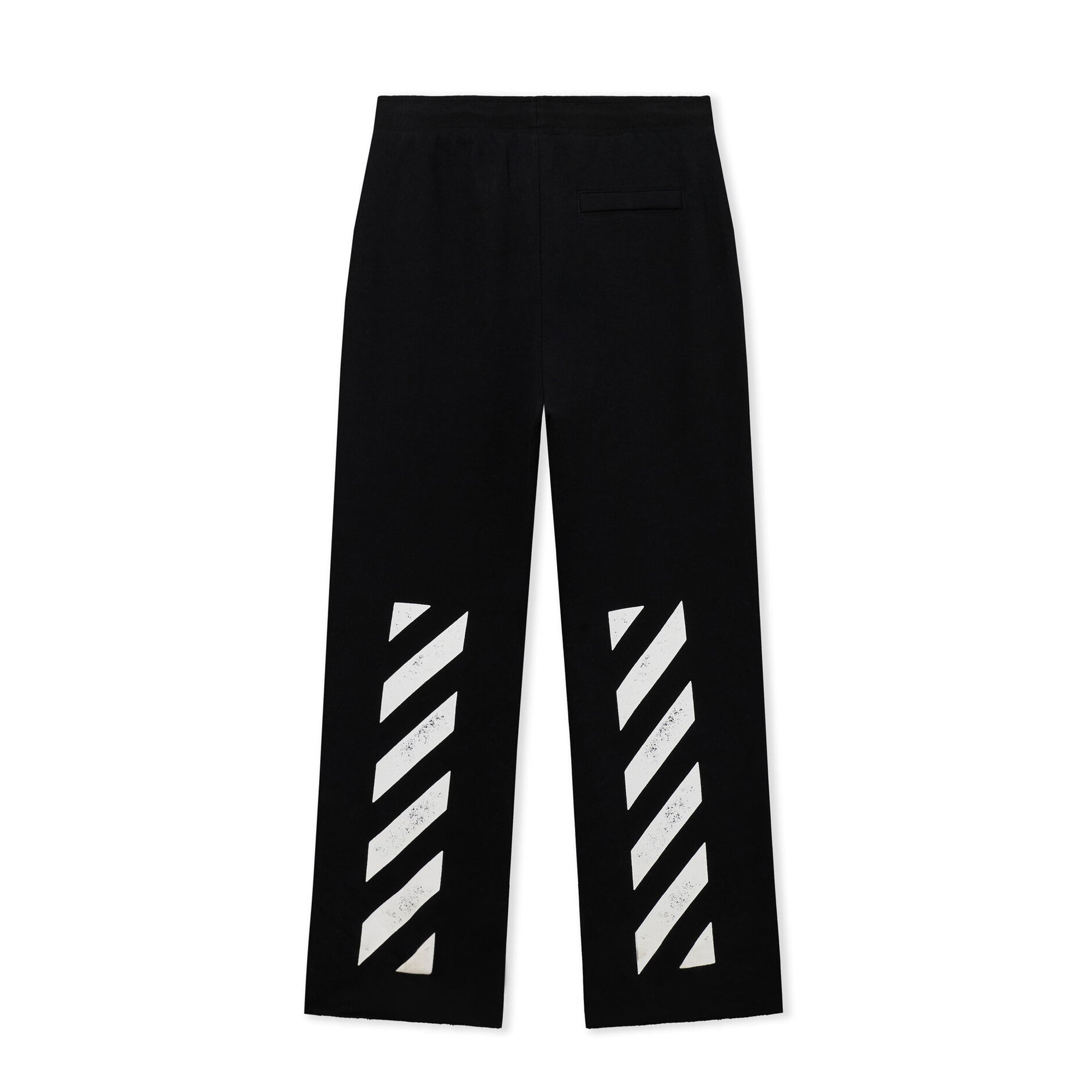 Off-White Mens Diag Open Hem Jogger Pants