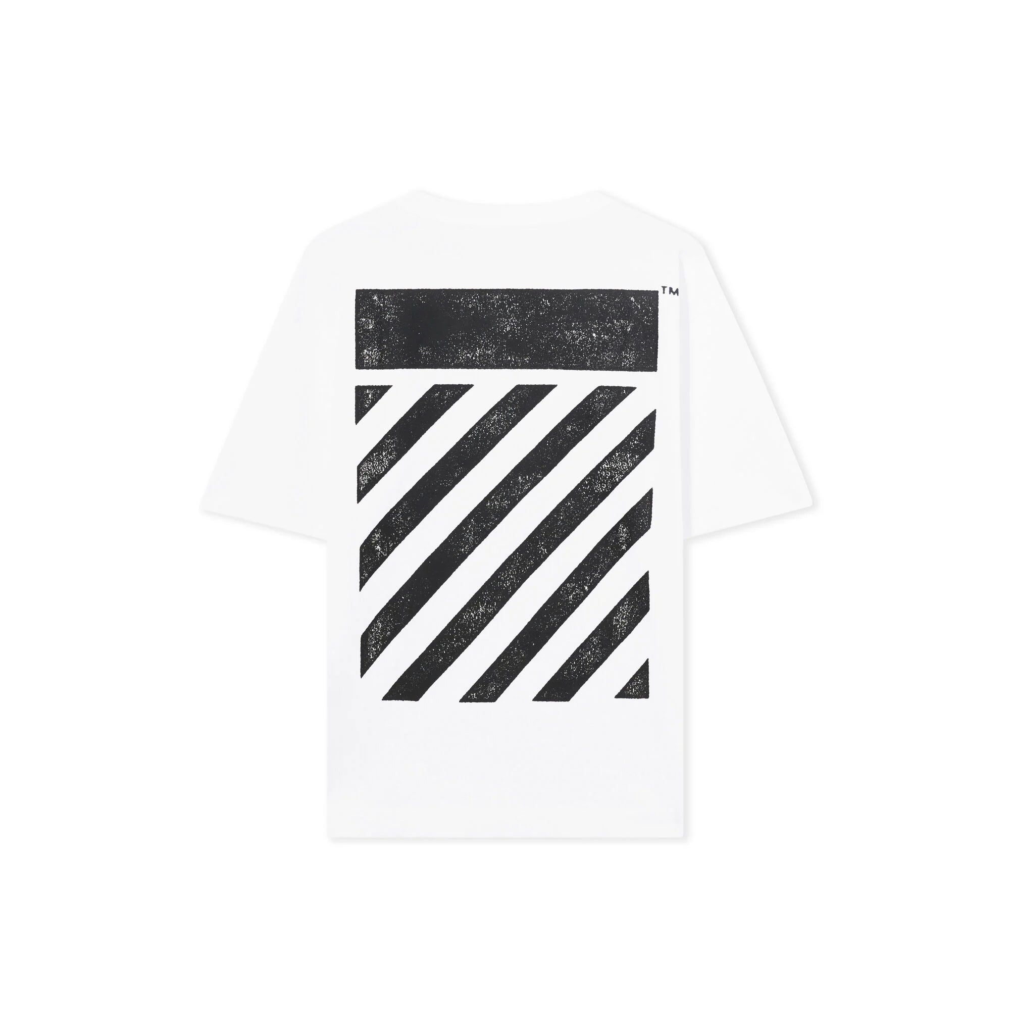 Off-White Mens Diag Short Sleeve Tee