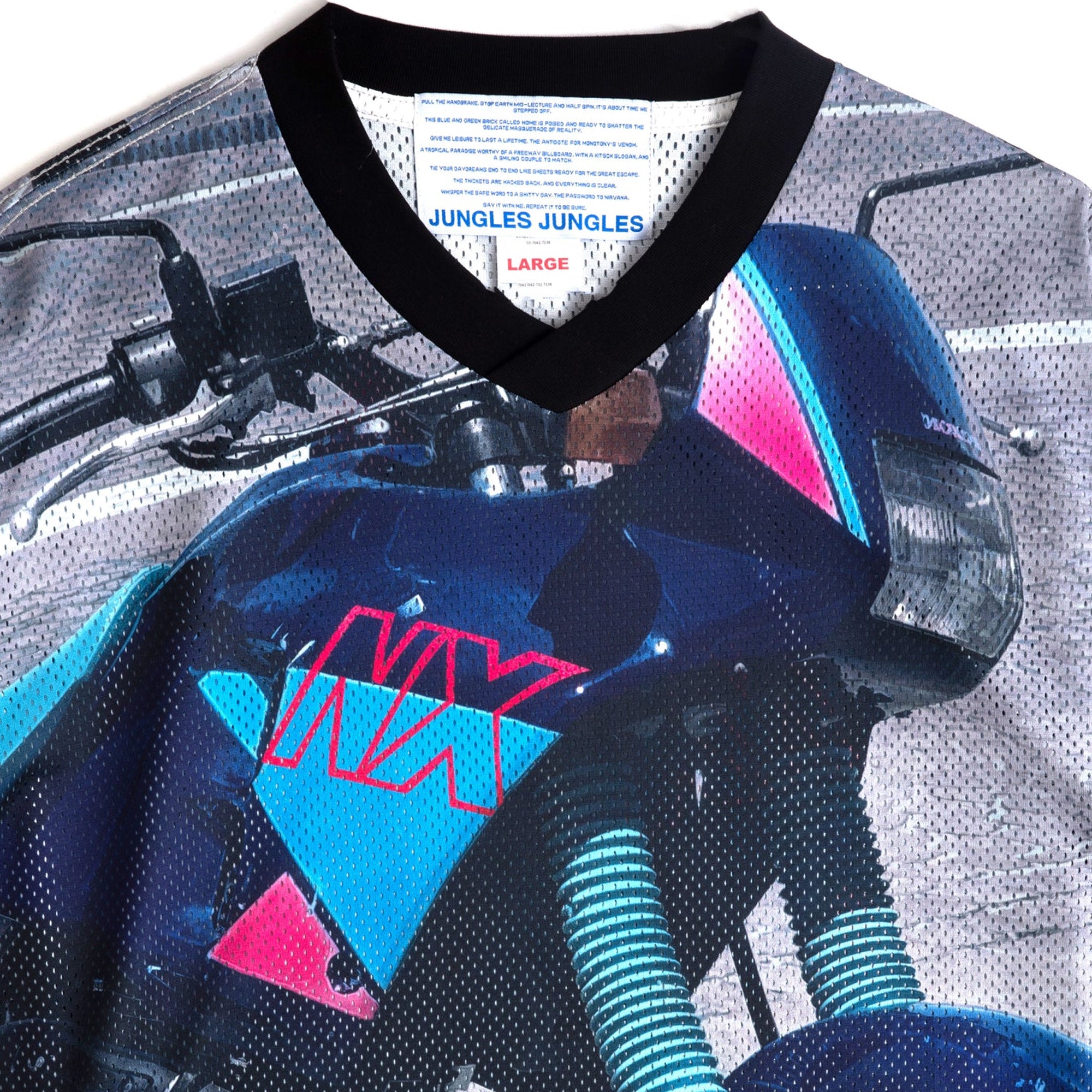 Jungles Mens Marsielle Moto Jersey