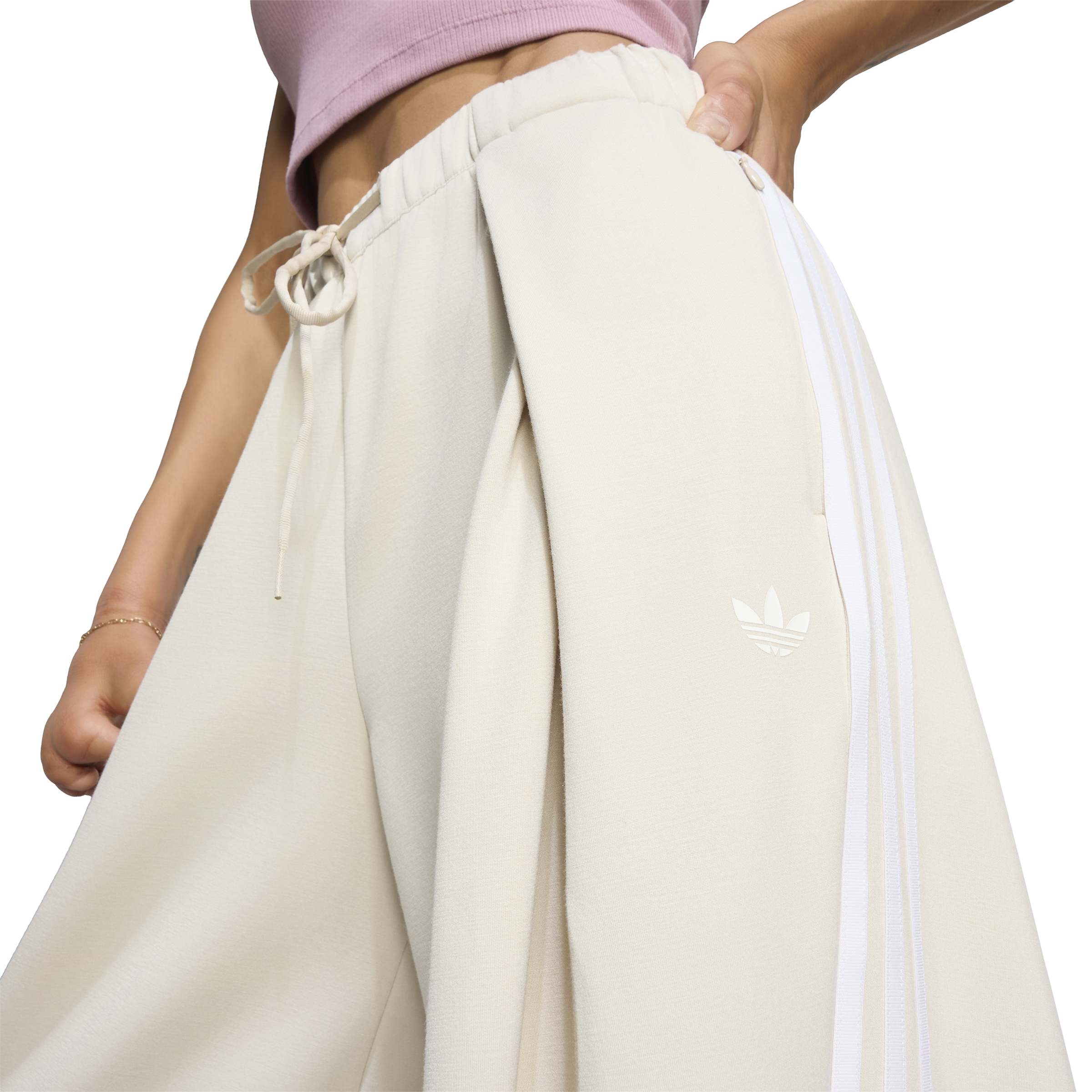 Adidas x Jennie Womens Pleated Tracksuit Bottoms